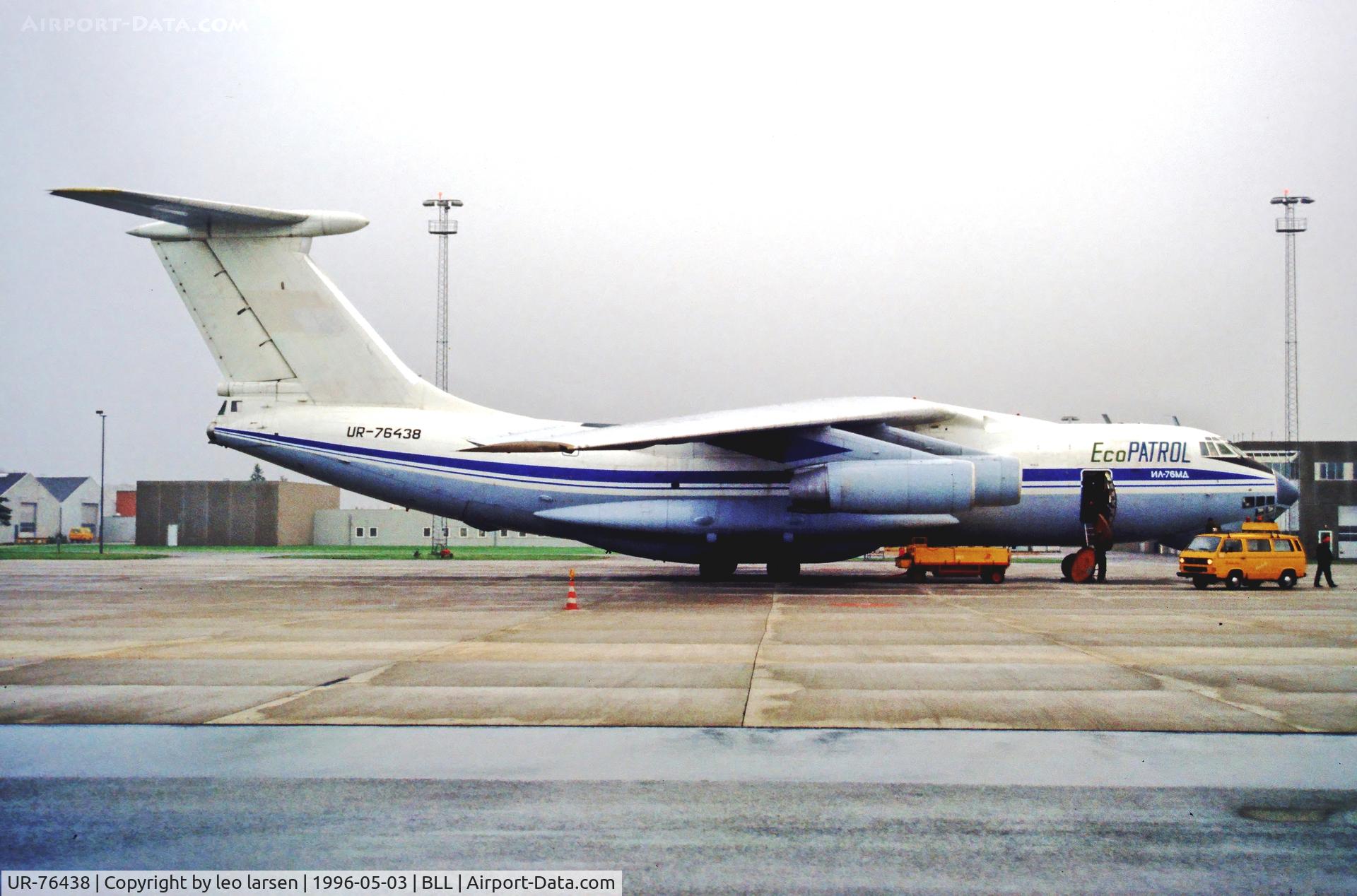 UR-76438, Ilyushin Il-76MD C/N 0083483513, Billund 3.5.1996