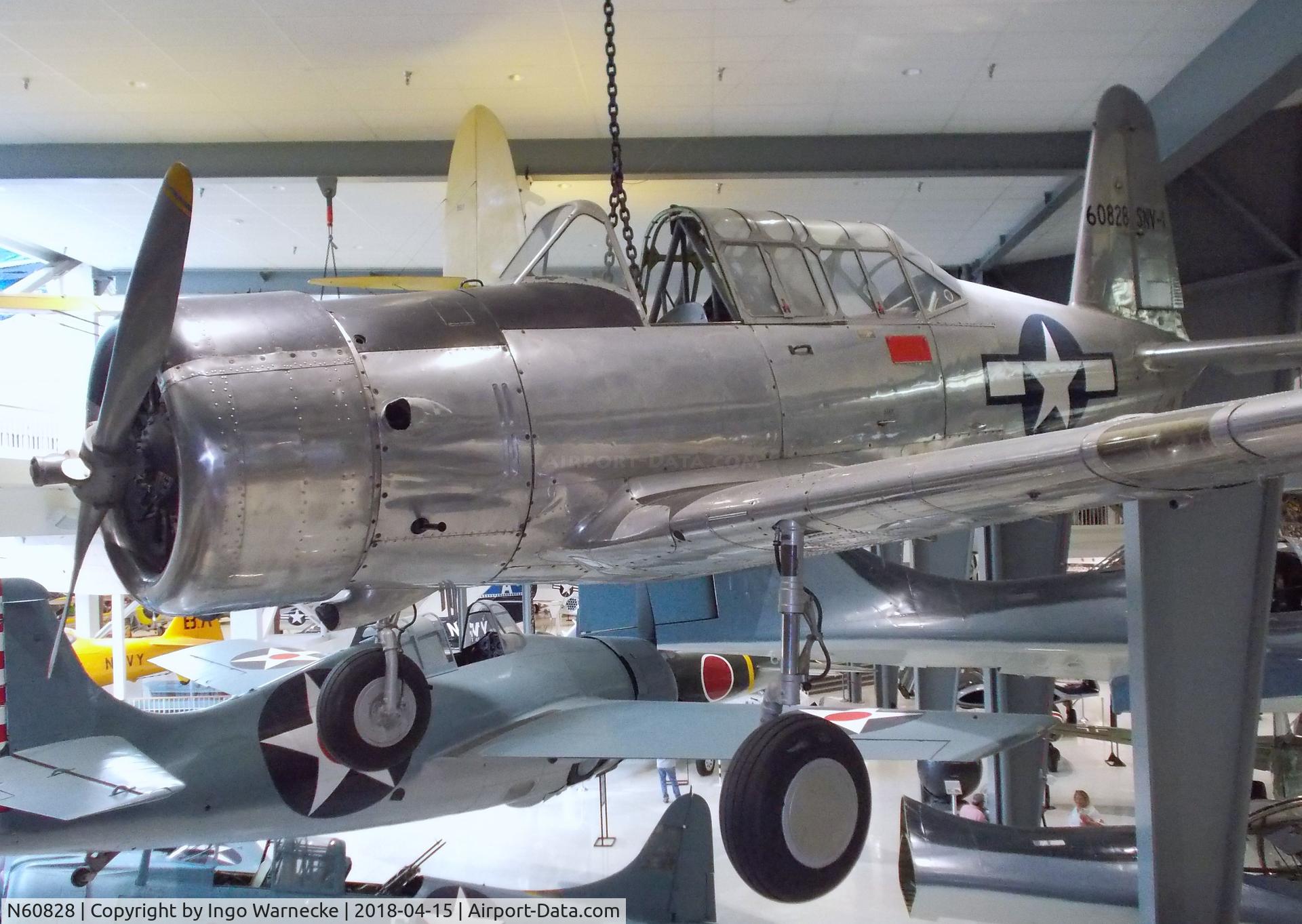 N60828, 1941 Consolidated Vultee BT-13A C/N 2935, Vultee BT-13A / SNV Valiant at the NMNA, Pensacola FL