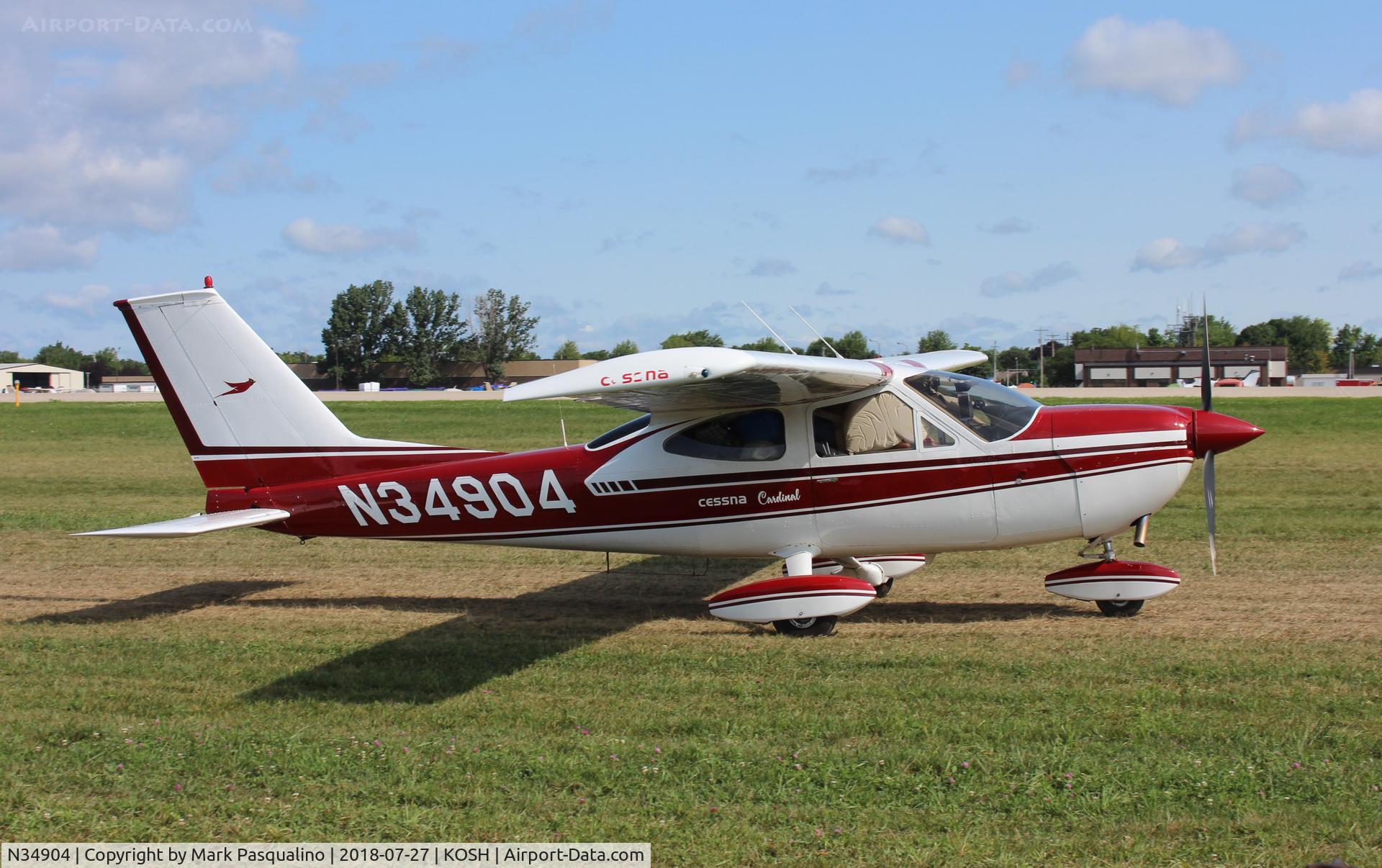 N34904, 1974 Cessna 177B Cardinal C/N 17702078, Cessna 177B