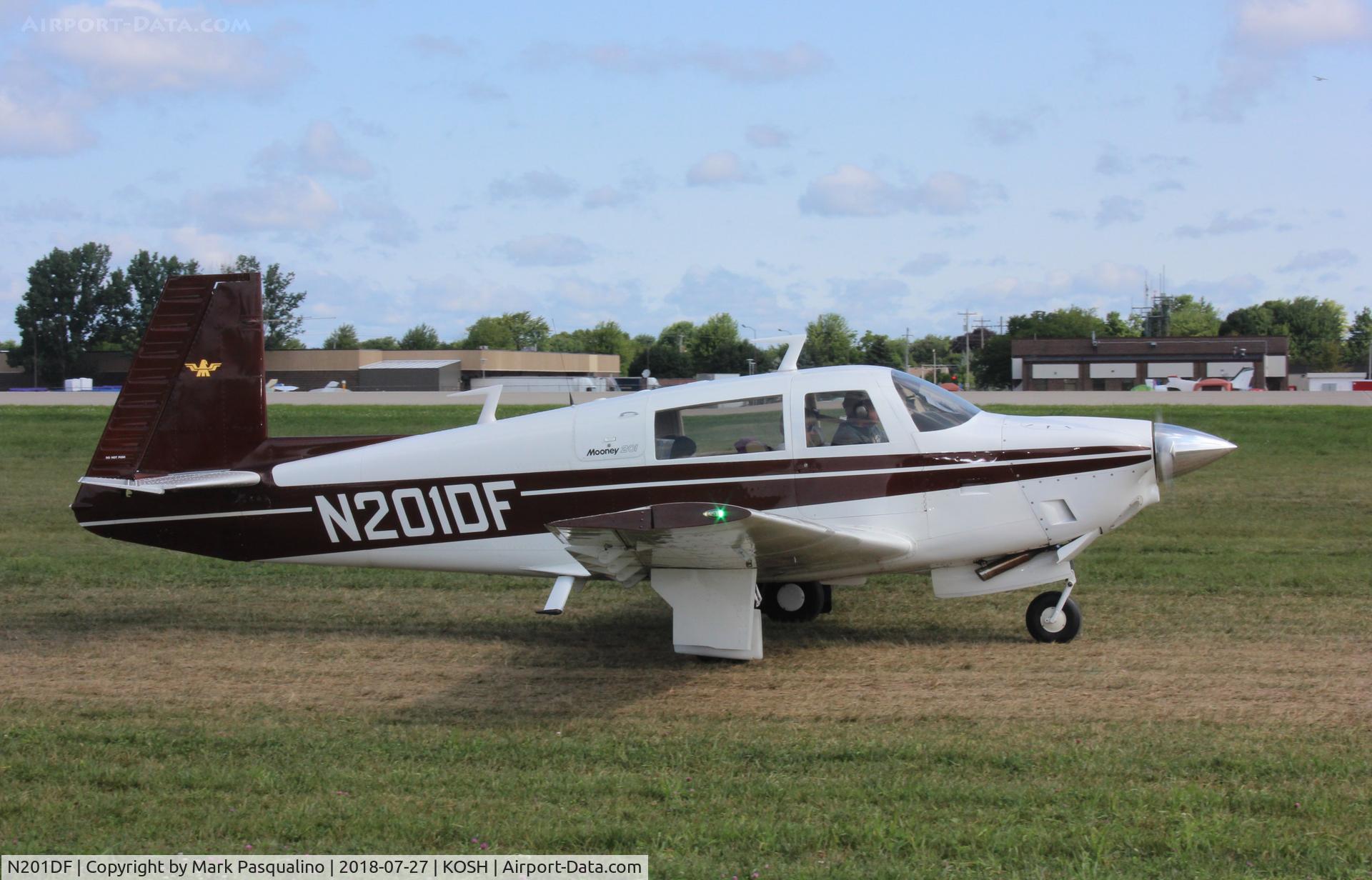 N201DF, 1976 Mooney M20J 201 C/N 24-0061, Mooney M20J