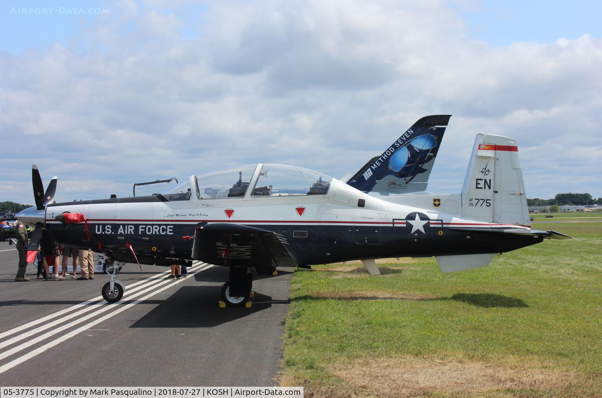 05-3775, 2005 Raytheon T-6A Texan II C/N PT-327, Raytheon T-6A