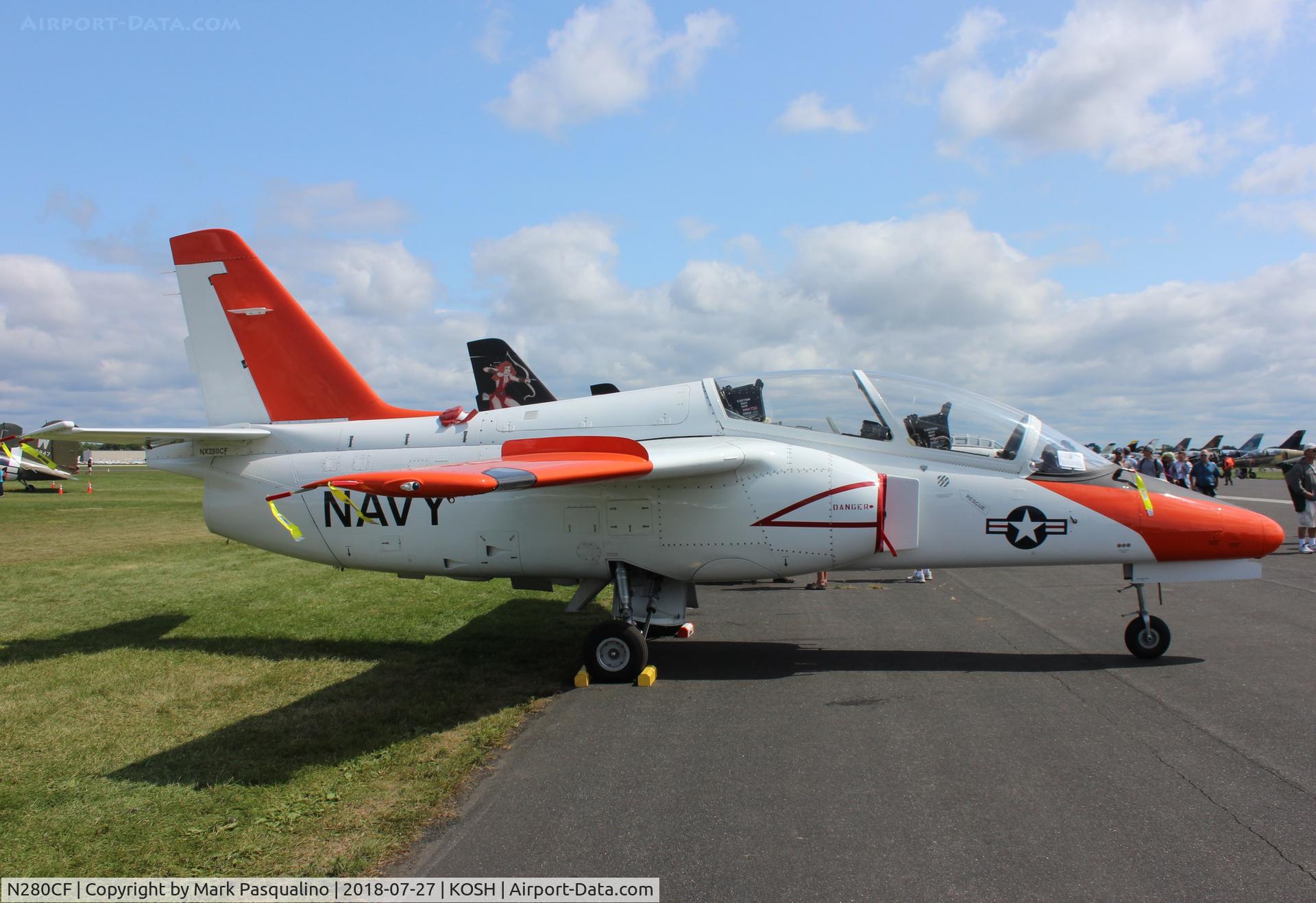 N280CF, 1985 SIAI-Marchetti S-211 C/N 030/02-028, SIAI-Marchetti S-211