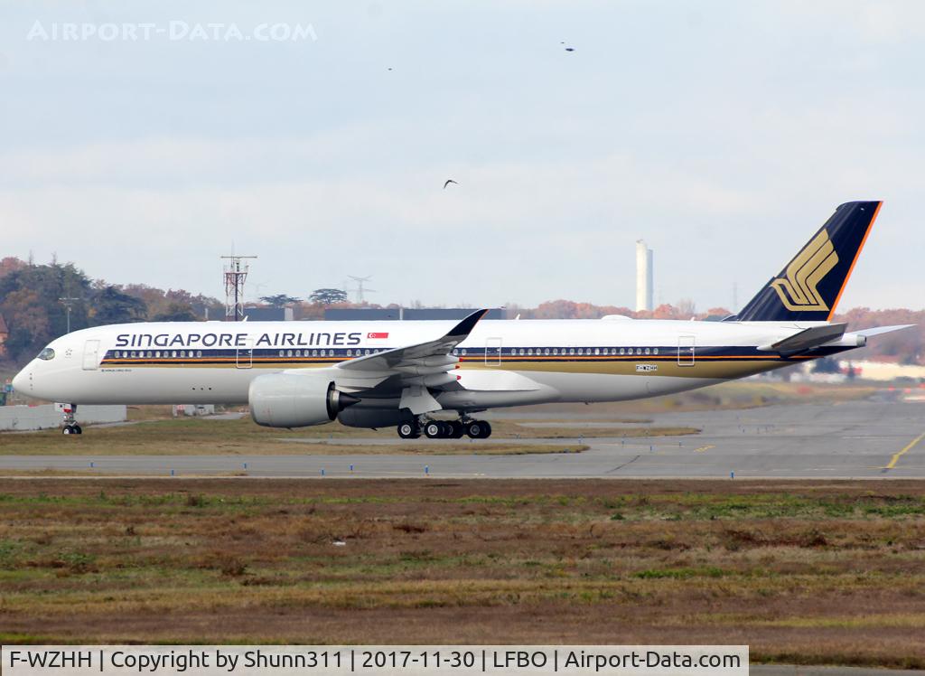 F-WZHH, 2017 Airbus A350-941 C/N 0170, C/n 0170 - To be 9V-SMT