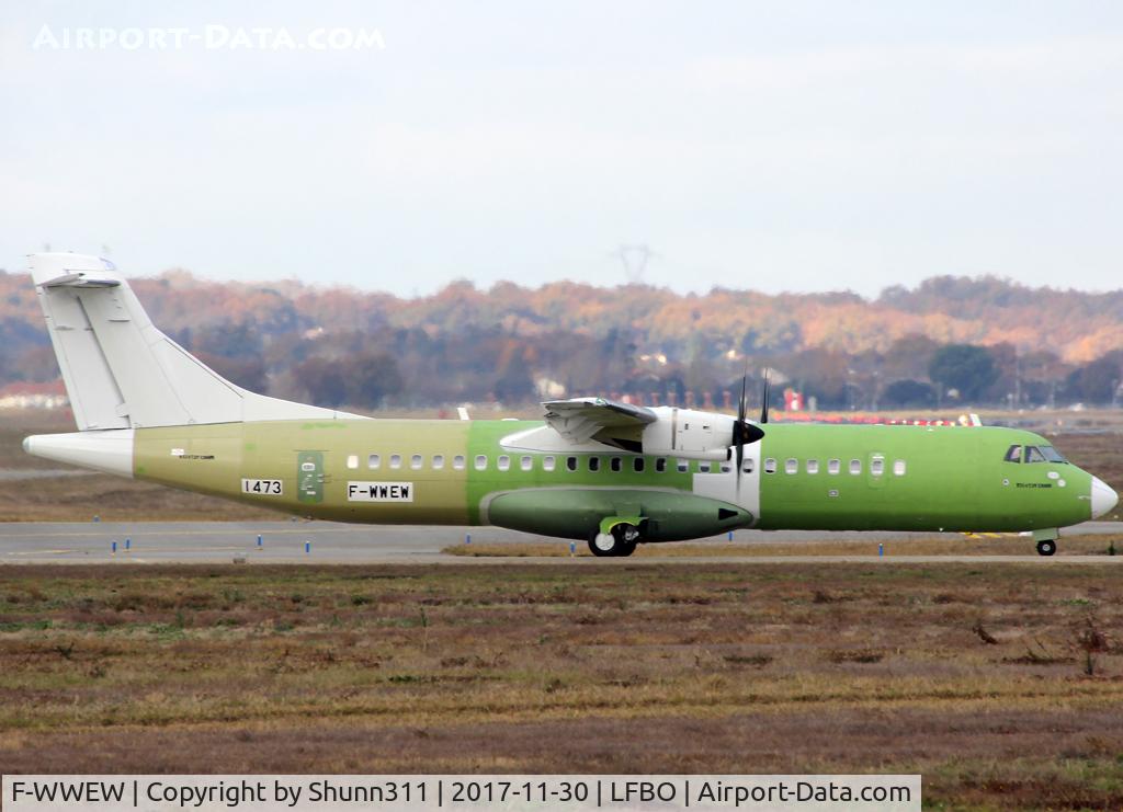 F-WWEW, 2018 ATR 72-600 C/N 1473, C/n 1473 - For Mandarin Airlines