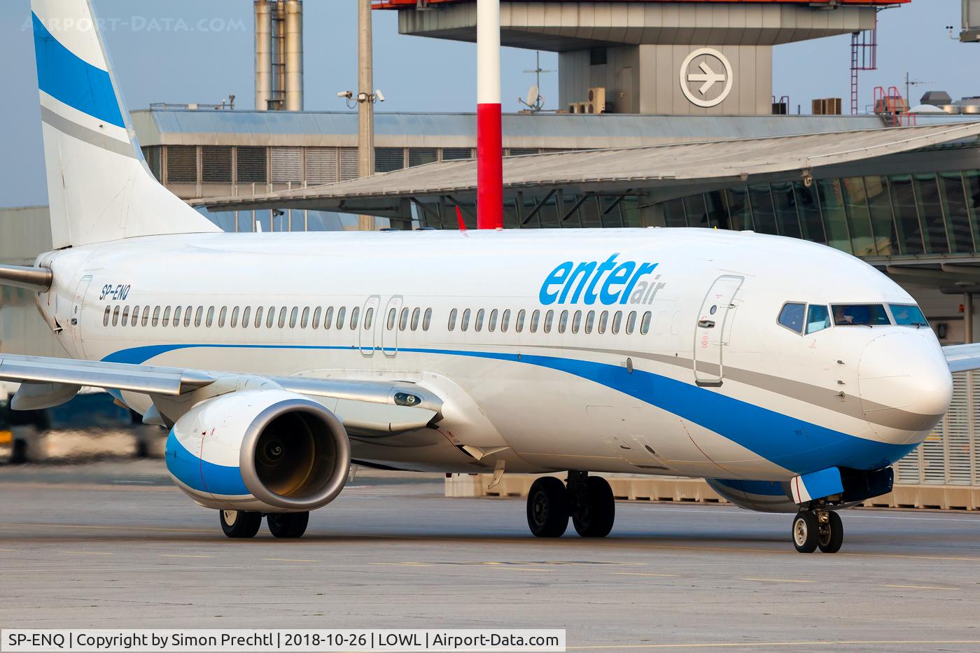 SP-ENQ, 1998 Boeing 737-85R C/N 29036, SP-ENQ @ Linz Airport
