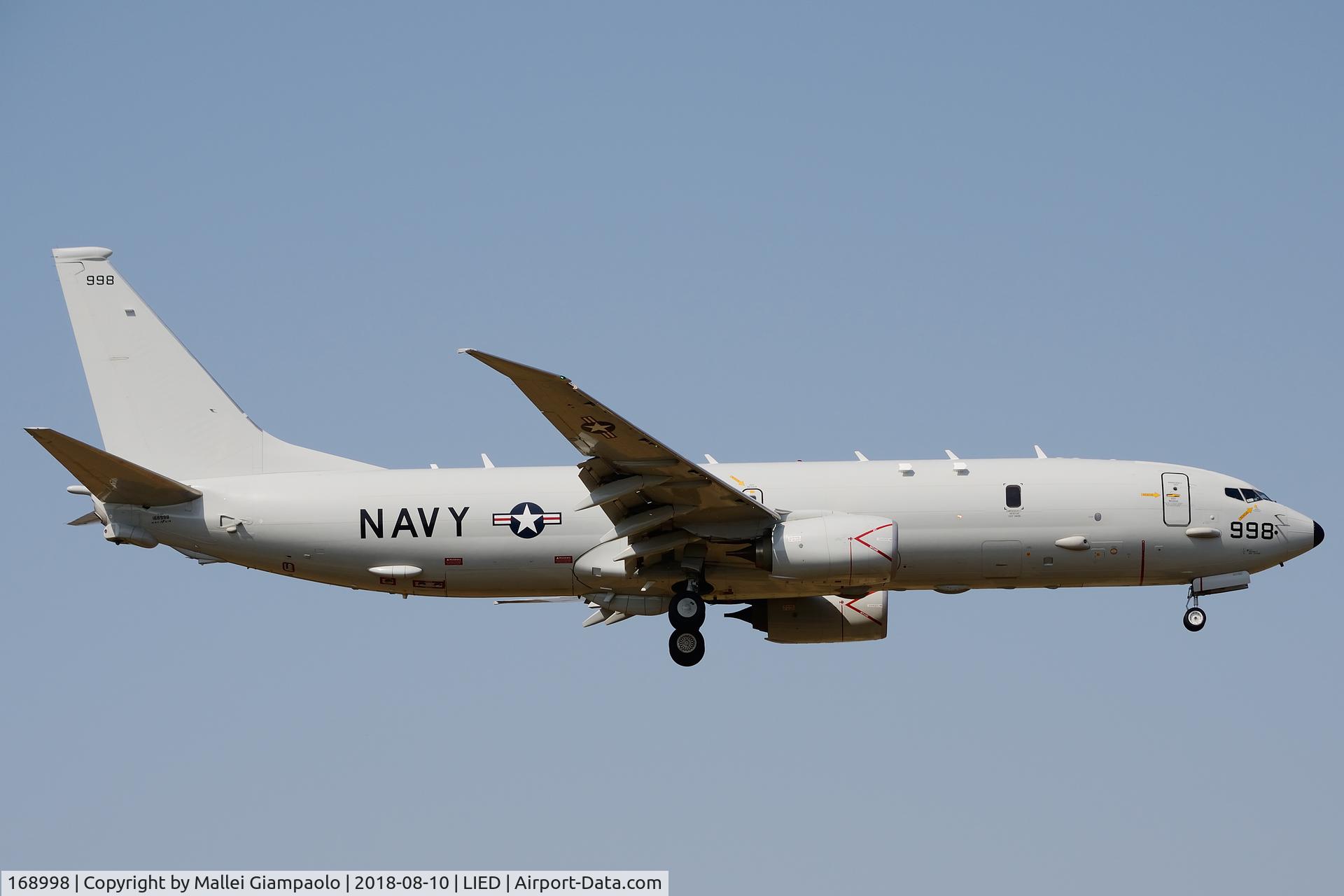 168998, 2015 Boeing P-8A Poseidon C/N 44939, 168998