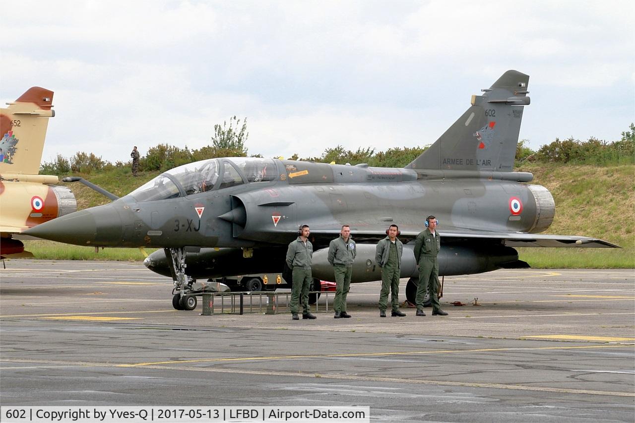 602, Dassault Mirage 2000D C/N 393, Dassault Mirage 2000D, Flight line, Bordeaux-Mérignac (LFBD-BOD) Open day 2017