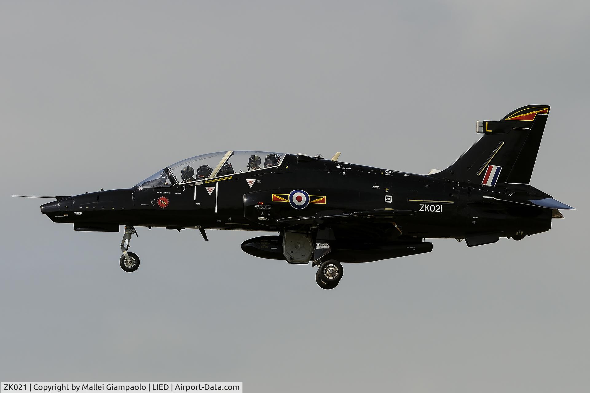 ZK021, 2009 BAe Systems Hawk T2 C/N RT012/1250, HAWK T2, ZK021