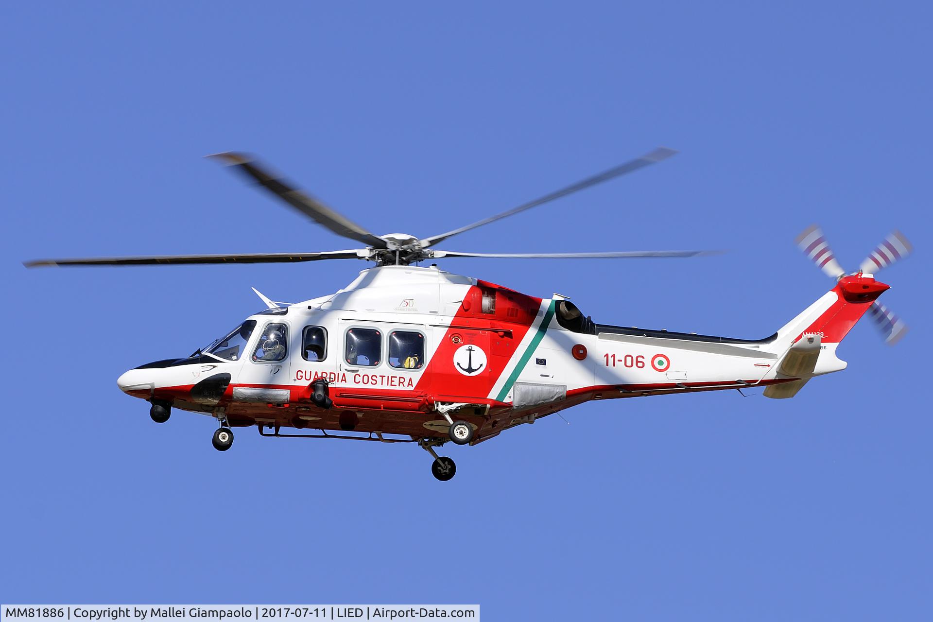 MM81886, AgustaWestland AW-139CP Nemo C/N 31594, MM81886