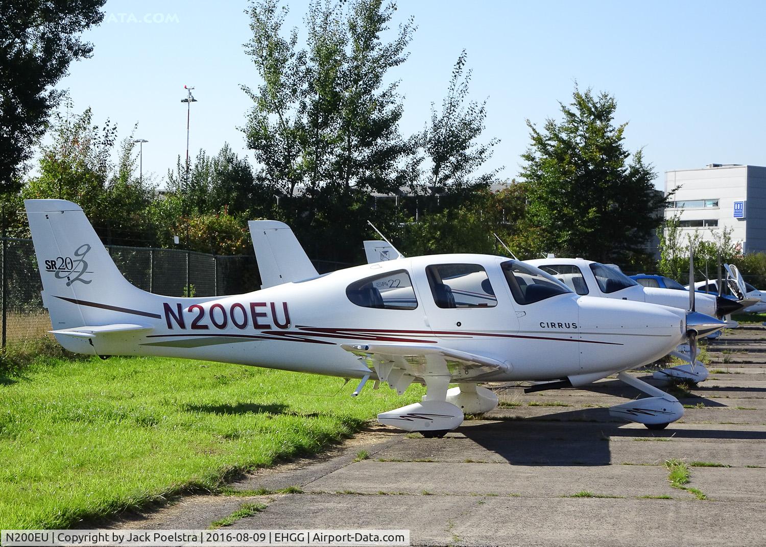 N200EU, 2005 Cirrus SR20 C/N 1517, N200EU at Groningen airport