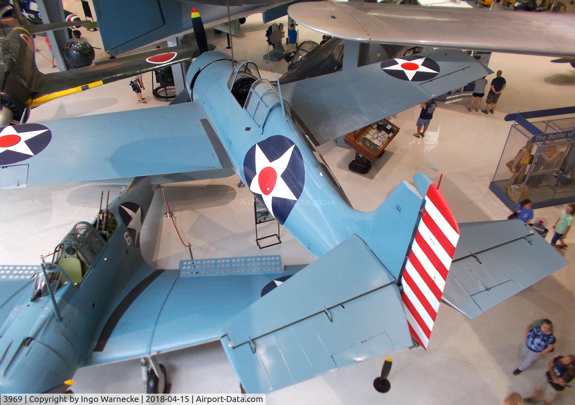 3969, Grumman F4F-3A Wildcat C/N 851, Grumman F4F-3A Wildcat at the NMNA, Pensacola FL