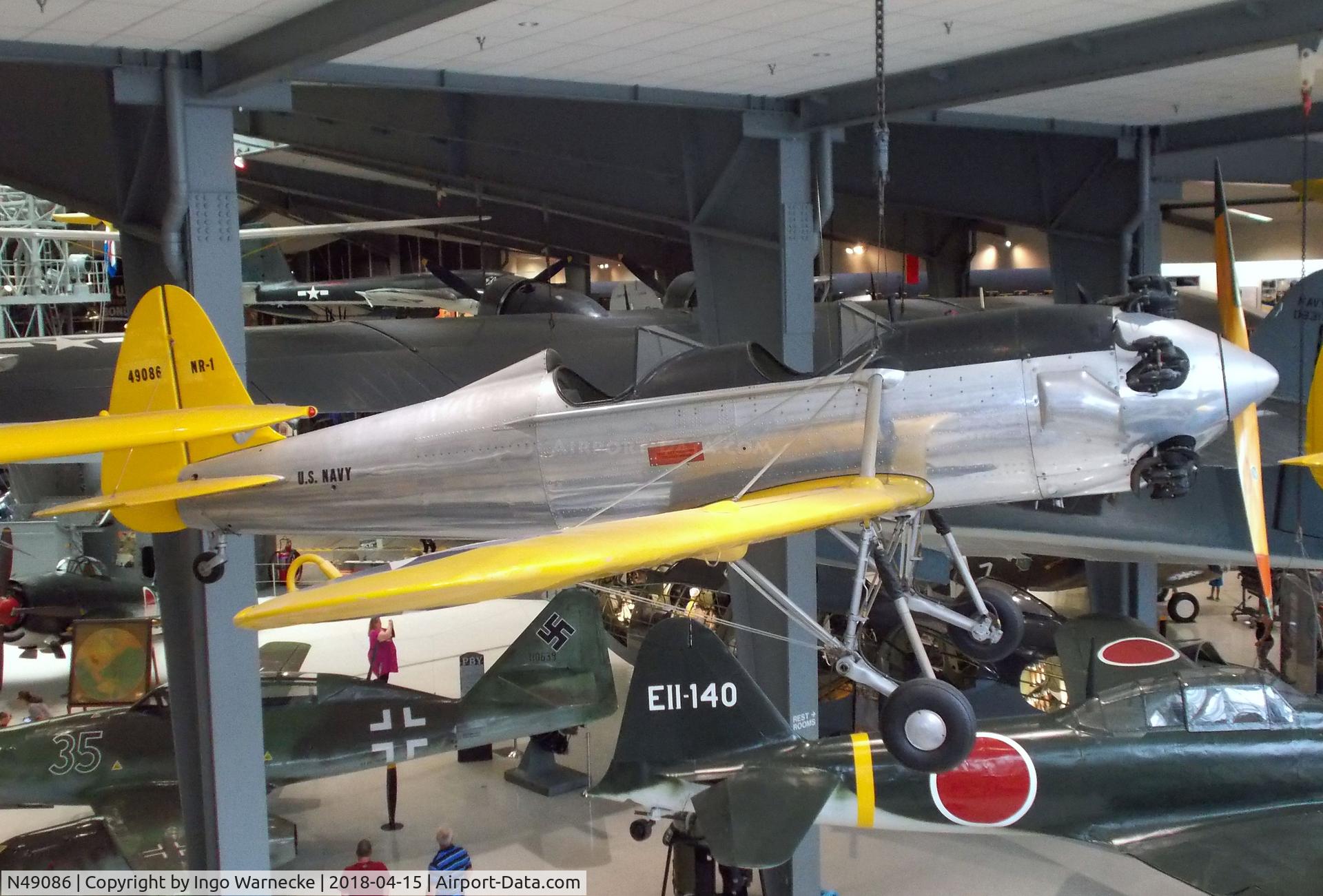 N49086, Ryan Aeronautical PT-22 C/N 1541, Ryan PT-22 Recruit (shown as NR-1) at the NMNA, Pensacola FL
