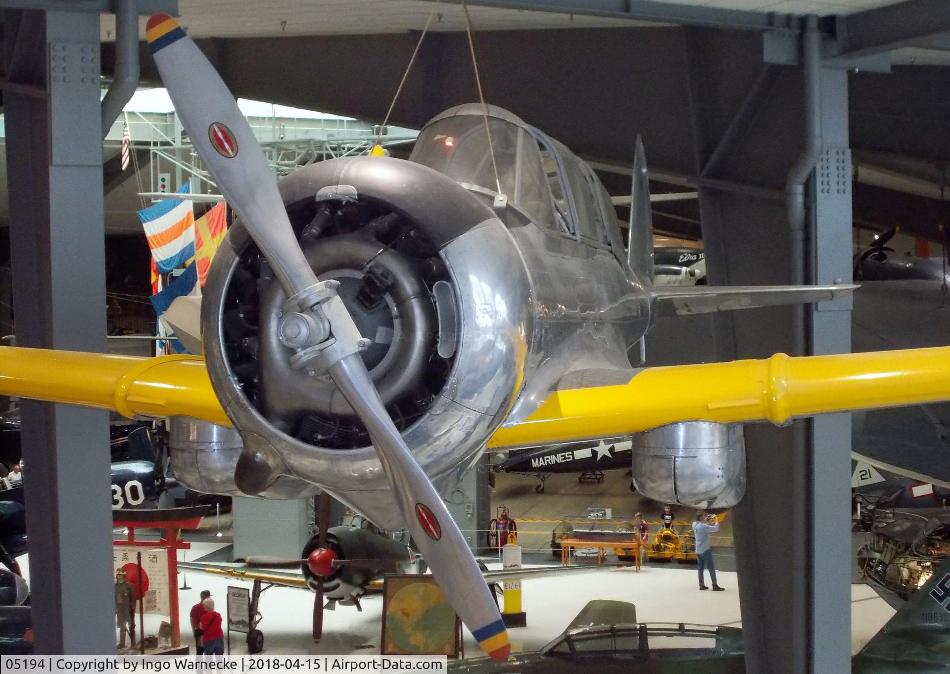 05194, 1941 Curtiss-Wright SNC-1 C/N 4255, Curtiss-Wright SCN-1 Falcon at the NMNA, Pensacola FL