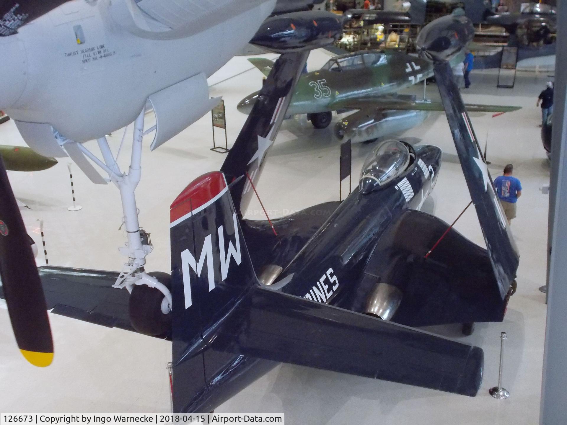 126673, McDonnell F2H-2P Banshee C/N Not found 126673, McDonnell F2H-2P Banshee at the NMNA, Pensacola FL