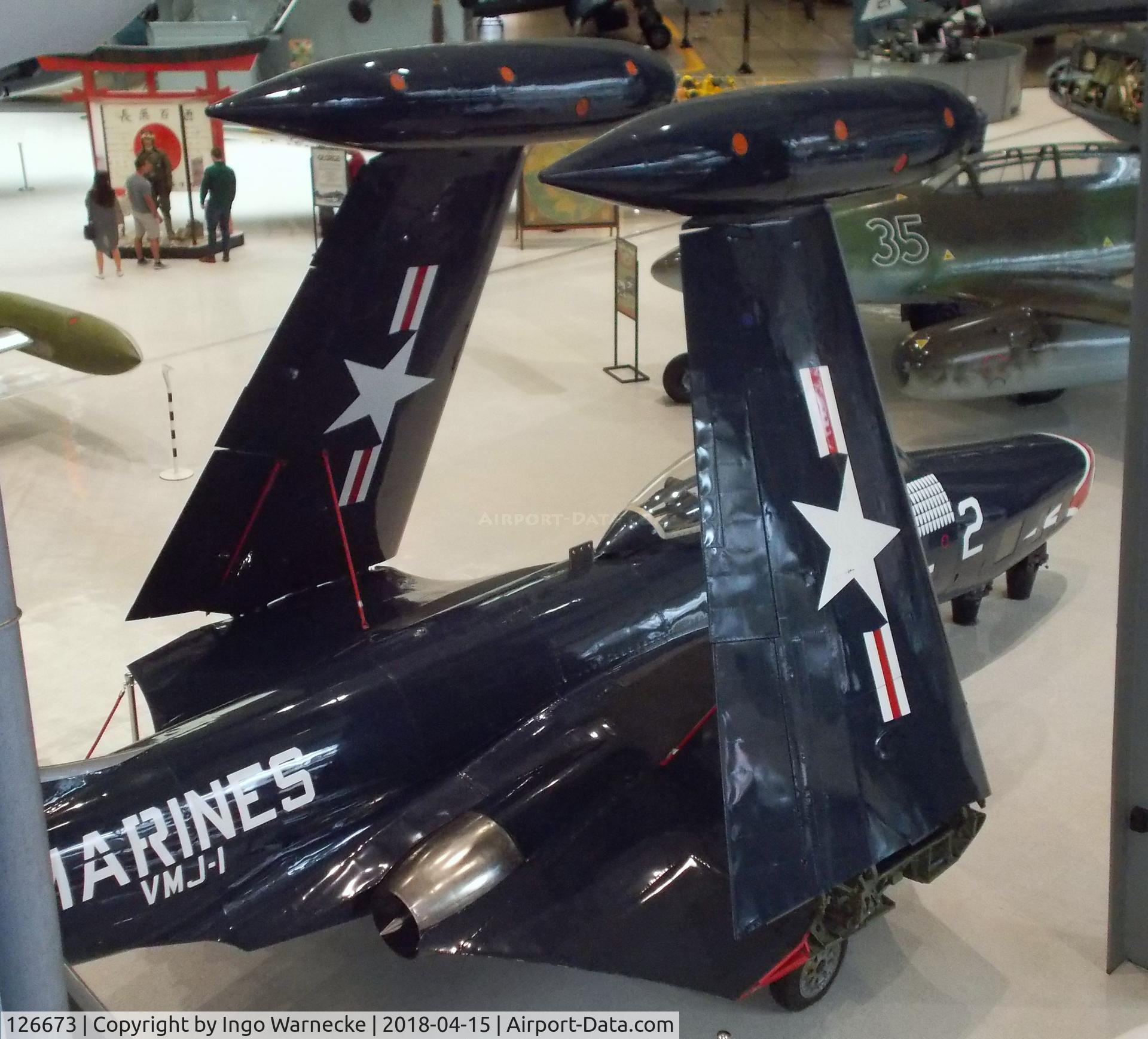 126673, McDonnell F2H-2P Banshee C/N Not found 126673, McDonnell F2H-2P Banshee at the NMNA, Pensacola FL