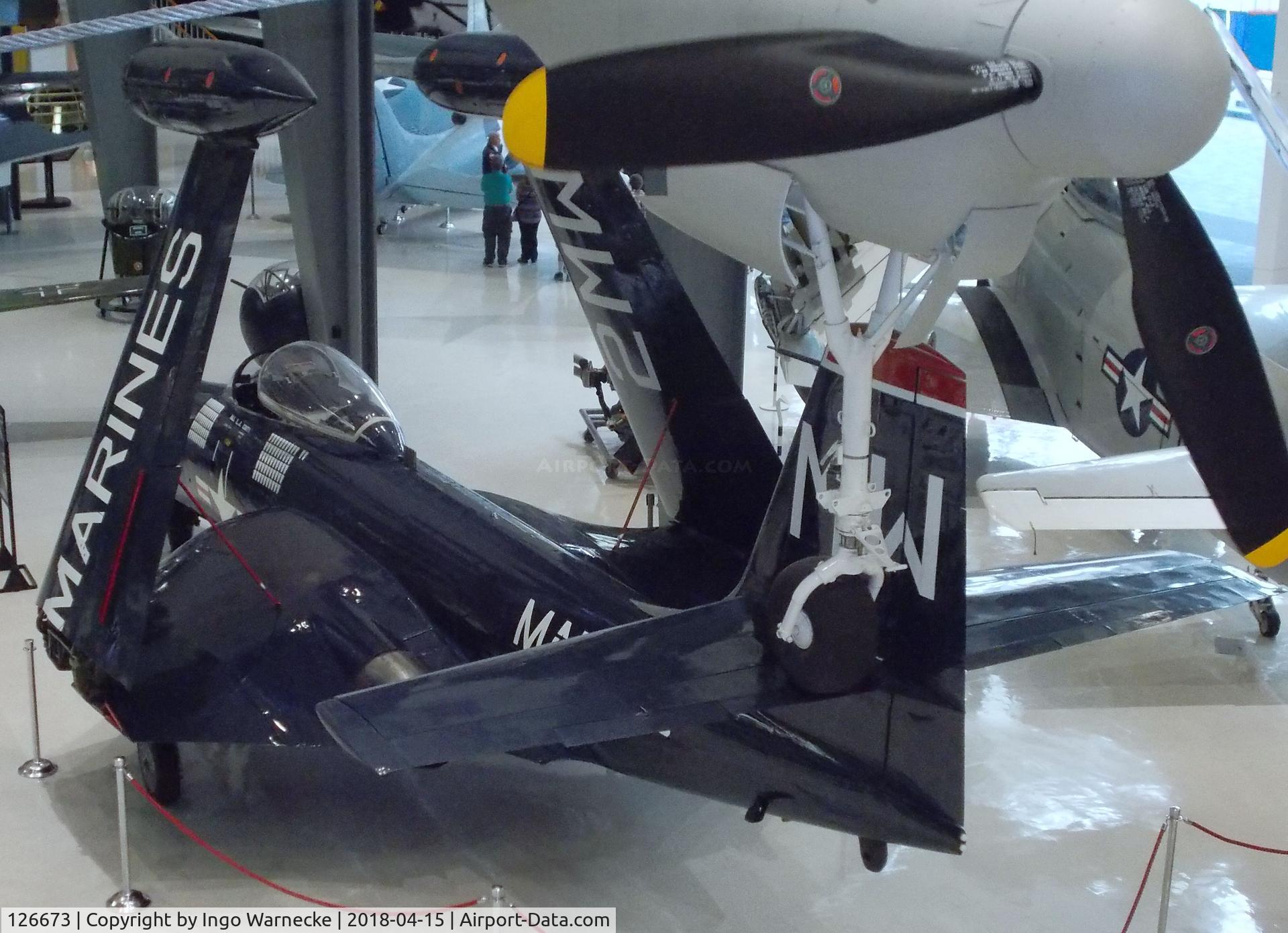 126673, McDonnell F2H-2P Banshee C/N Not found 126673, McDonnell F2H-2P Banshee at the NMNA, Pensacola FL