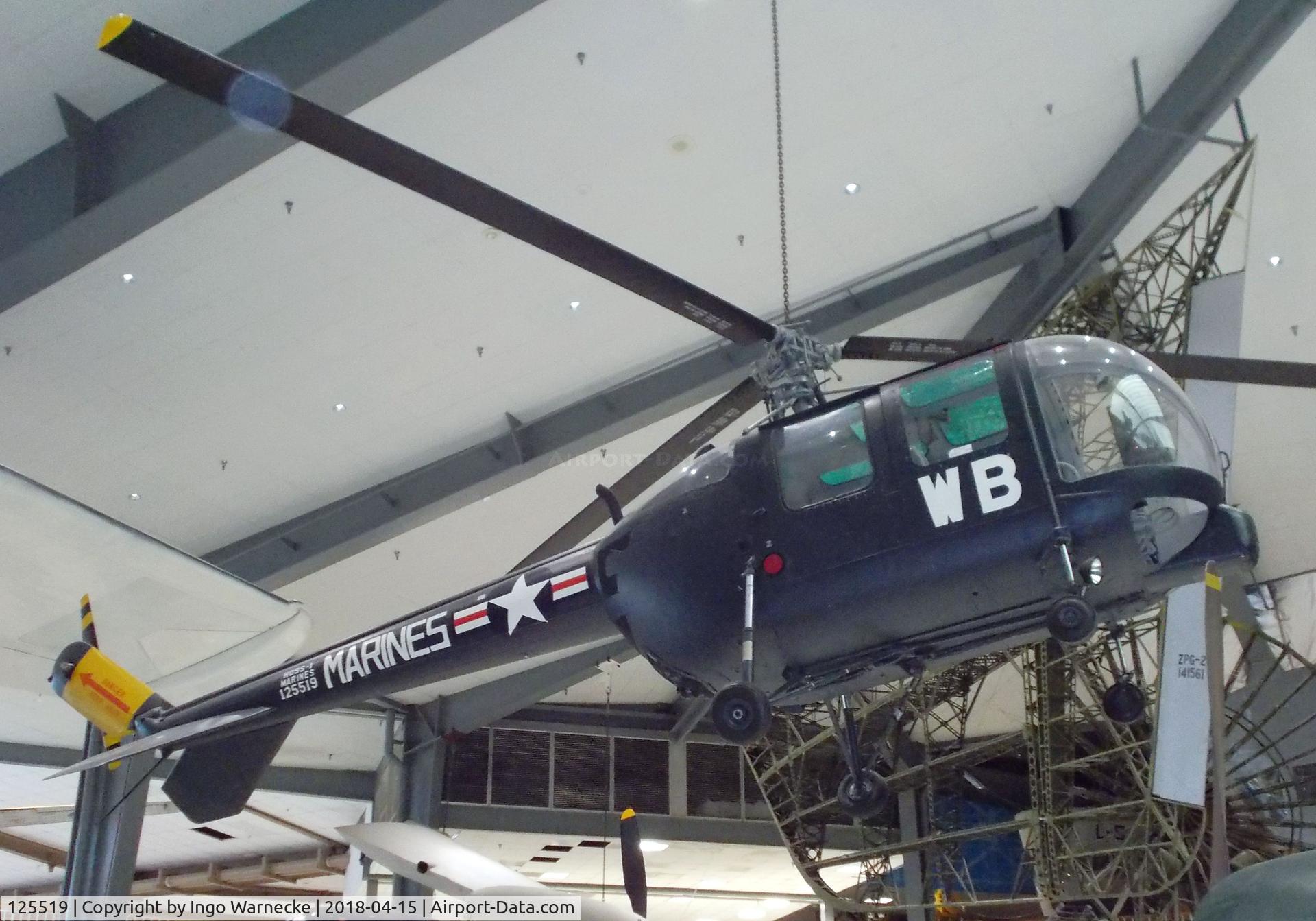 125519, 1952 Sikorsky HO5S-1 C/N 52.012, Sikorsky HO5S-1 at the NMNA, Pensacola FL