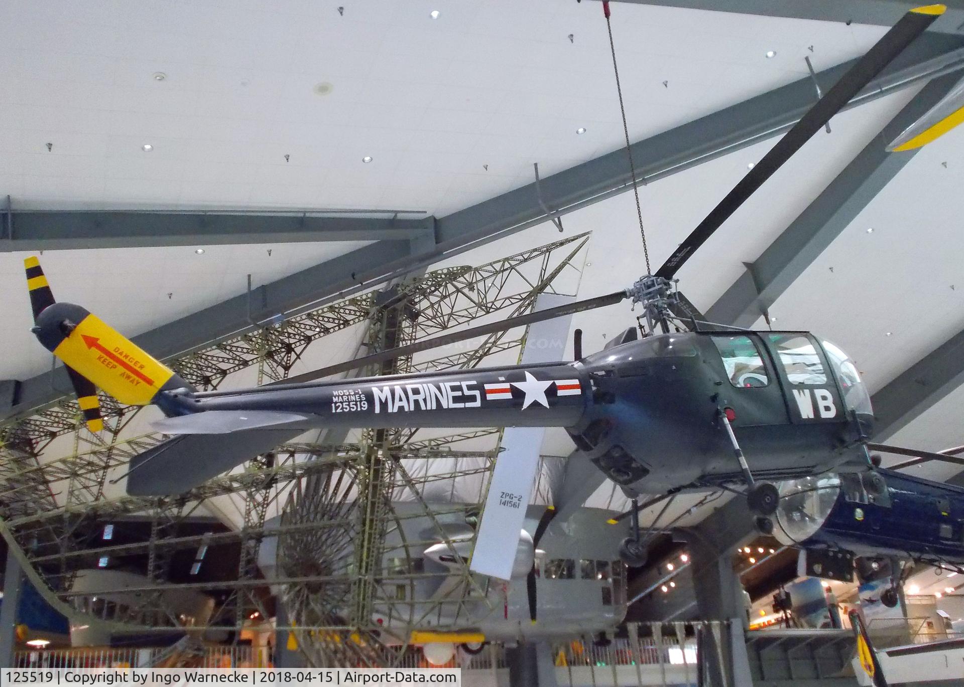 125519, 1952 Sikorsky HO5S-1 C/N 52.012, Sikorsky HO5S-1 at the NMNA, Pensacola FL