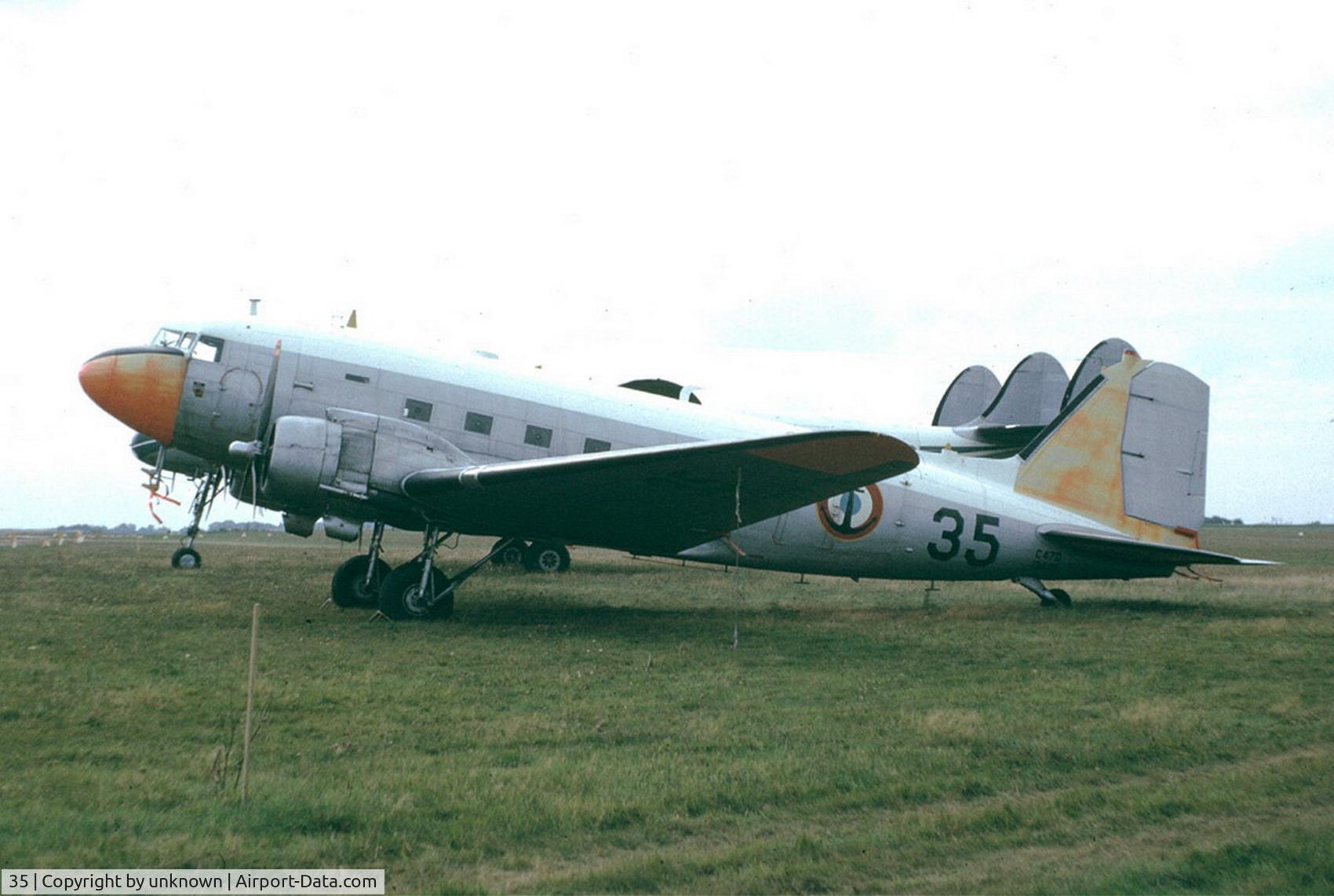 35, 1944 Douglas C-47A Skytrain C/N 13835, photo took in france