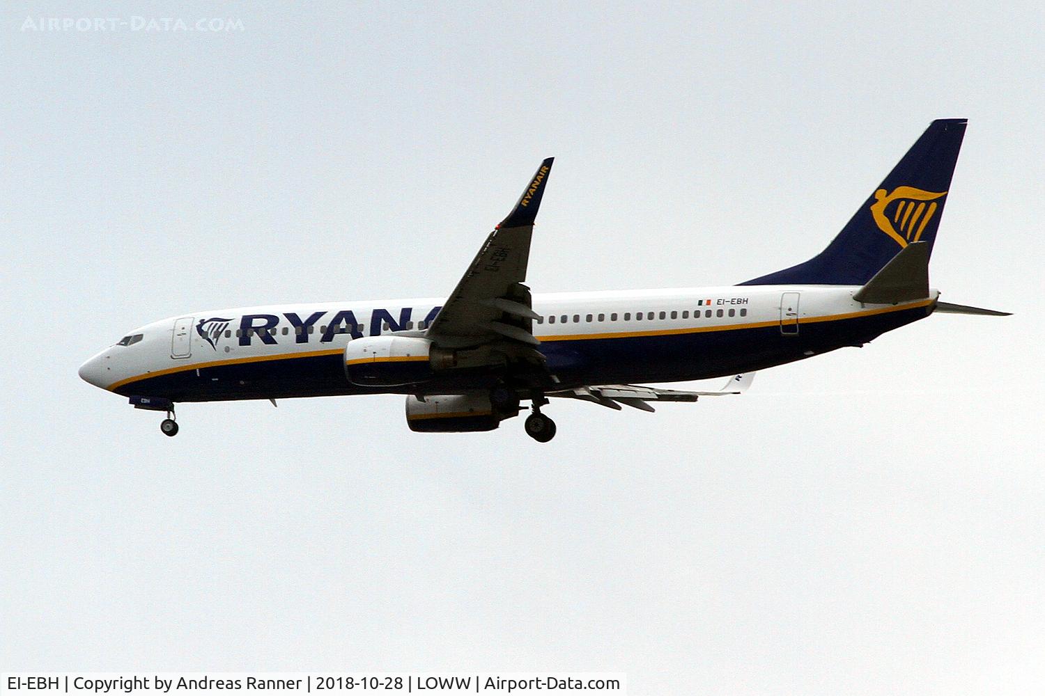EI-EBH, 2009 Boeing 737-8AS C/N 37526, Ryanair Boeing 737