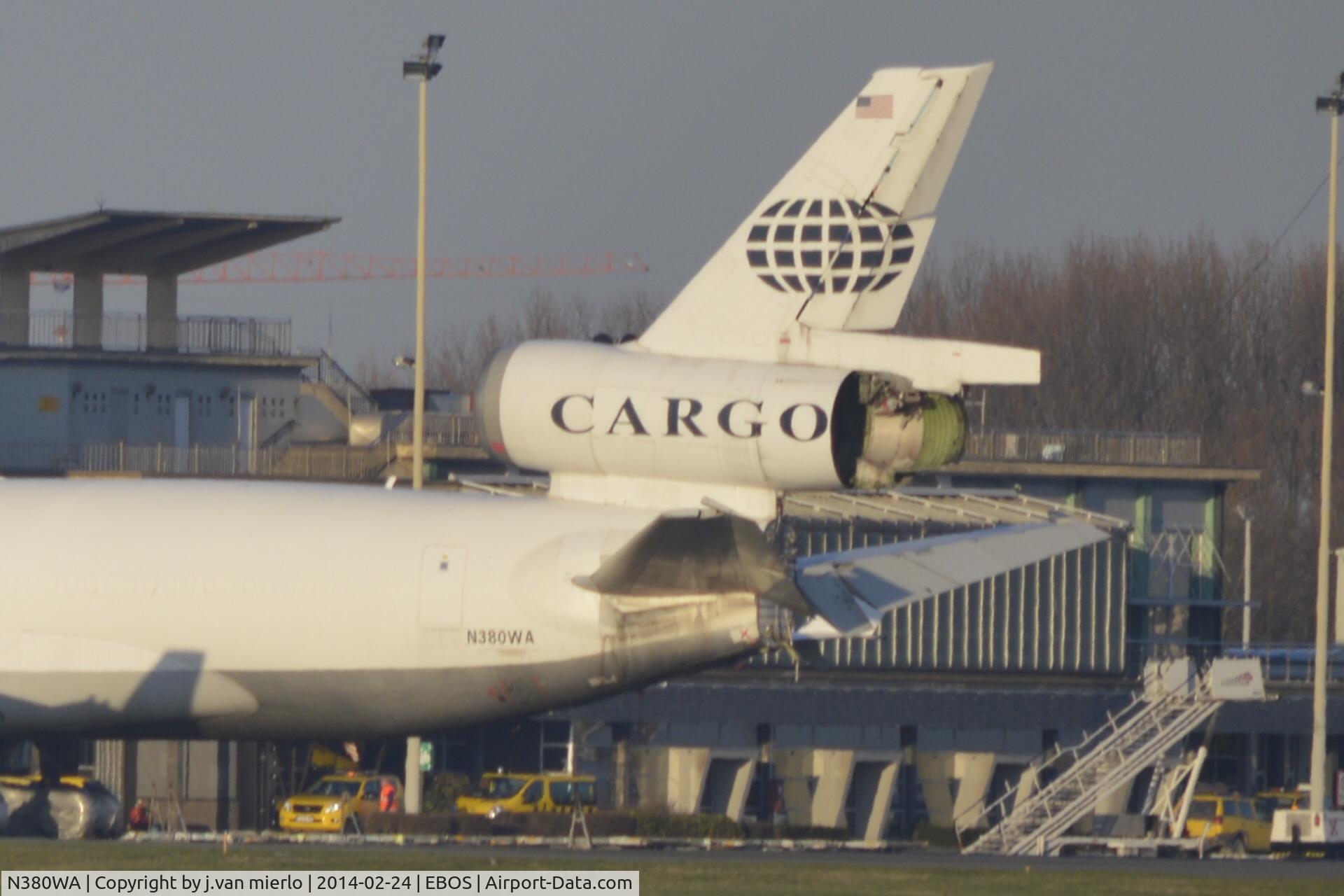N380WA, 1990 McDonnell Douglas MD-11F C/N 48407, Final destination