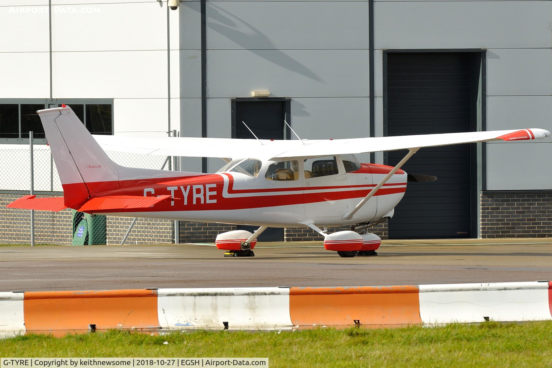 G-TYRE, 1974 Reims Cessna F172M Skyhawk C/N 1222, Return Visitor.