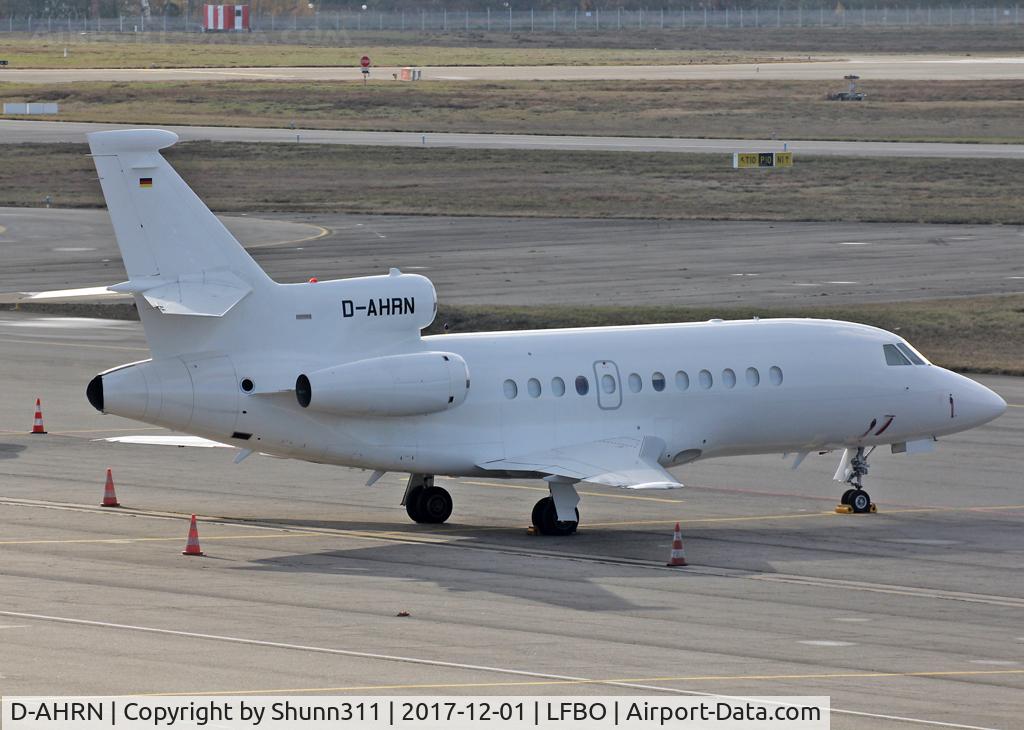 D-AHRN, 2001 Dassault Falcon 900EX C/N 96, Parked at the General Aviation area...