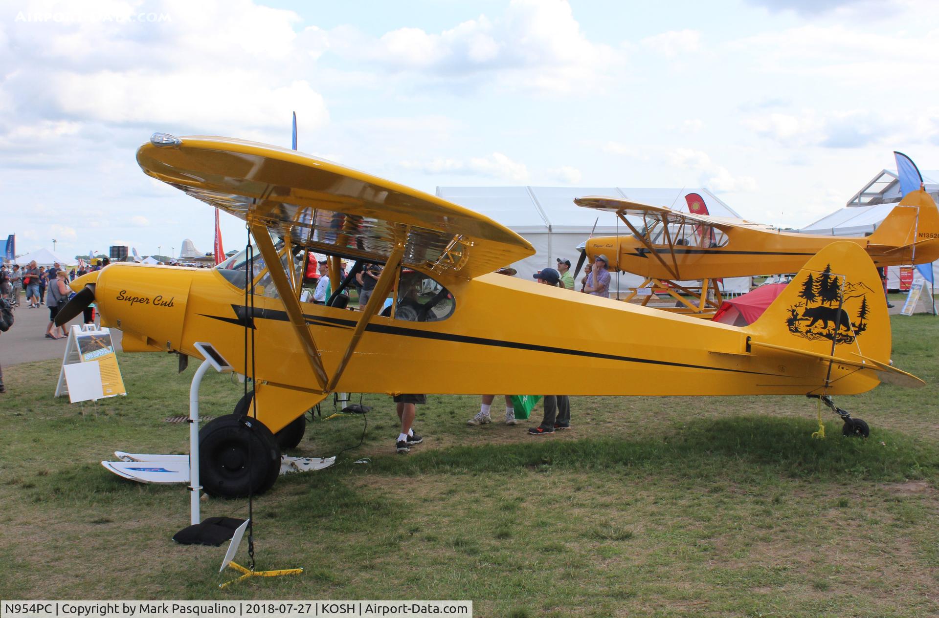 N954PC, 1954 Piper PA-18-135 Super Cub C/N 18-3270, Piper PA-18-135