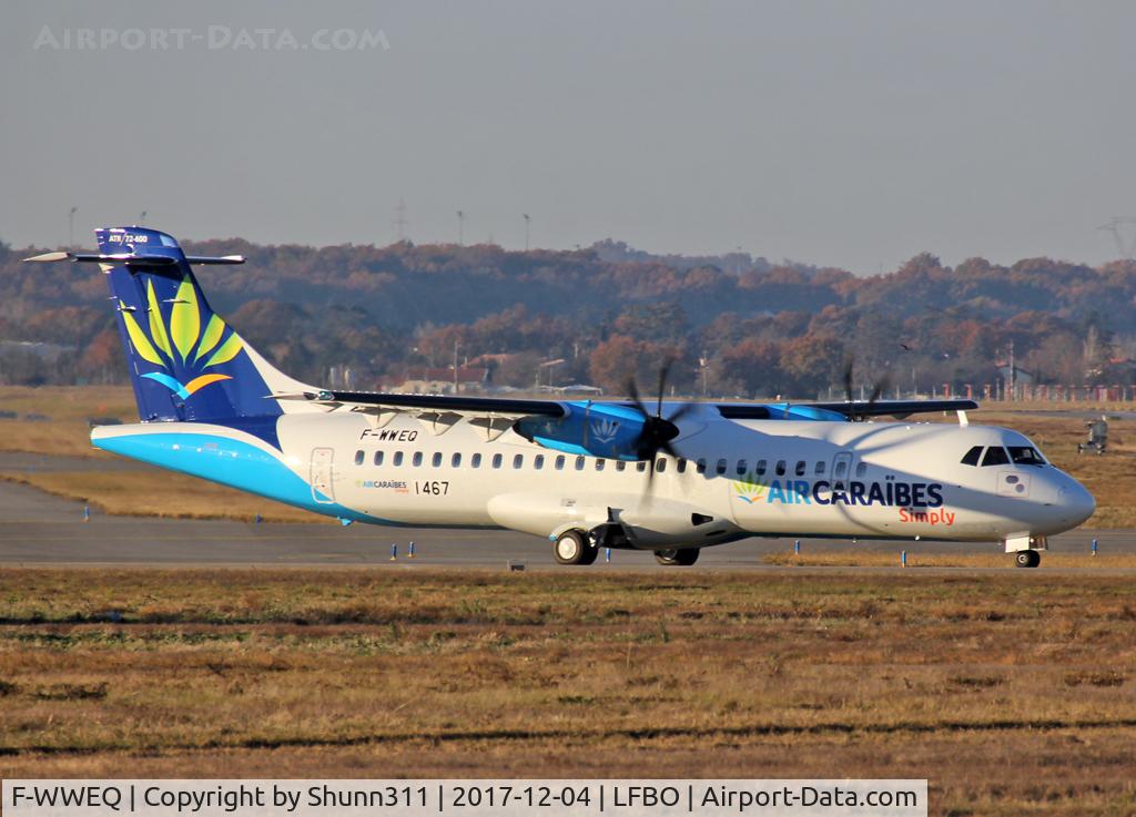 F-WWEQ, 2017 ATR 72-600 (72-212A) C/N 1467, C/n 1467 - To be F-OSIV