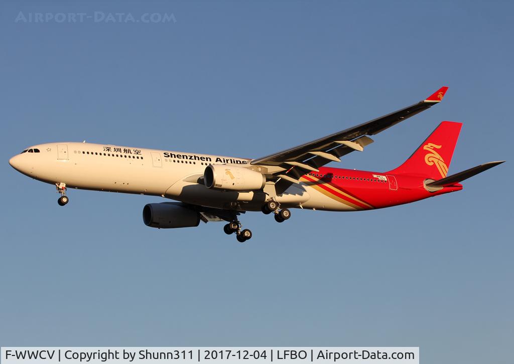 F-WWCV, 2017 Airbus A330-343 C/N 1629, C/n 1629 - To be B-1021