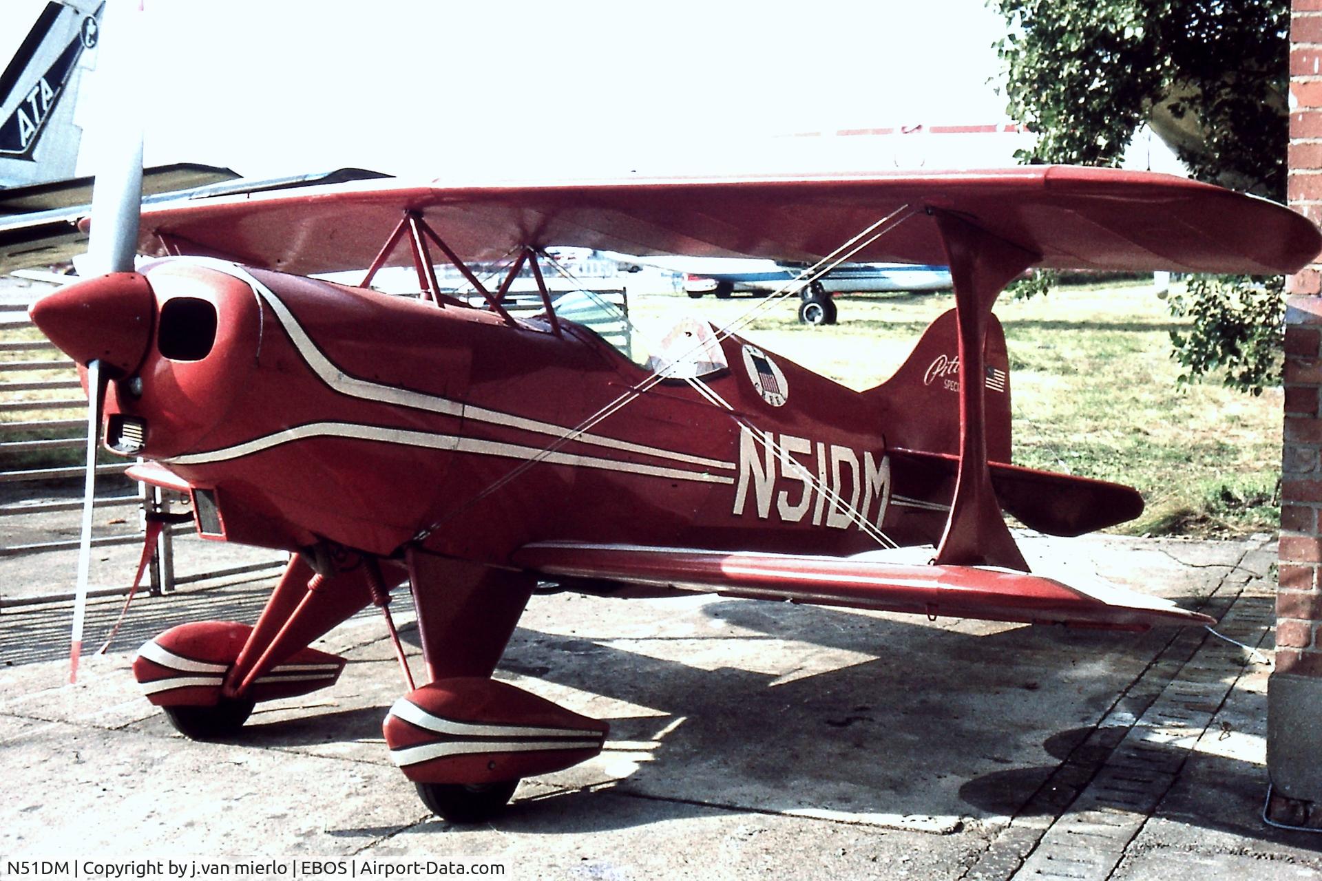 N51DM, Pitts S-1 Special C/N 541H, Static Display Ostend Air Show '78