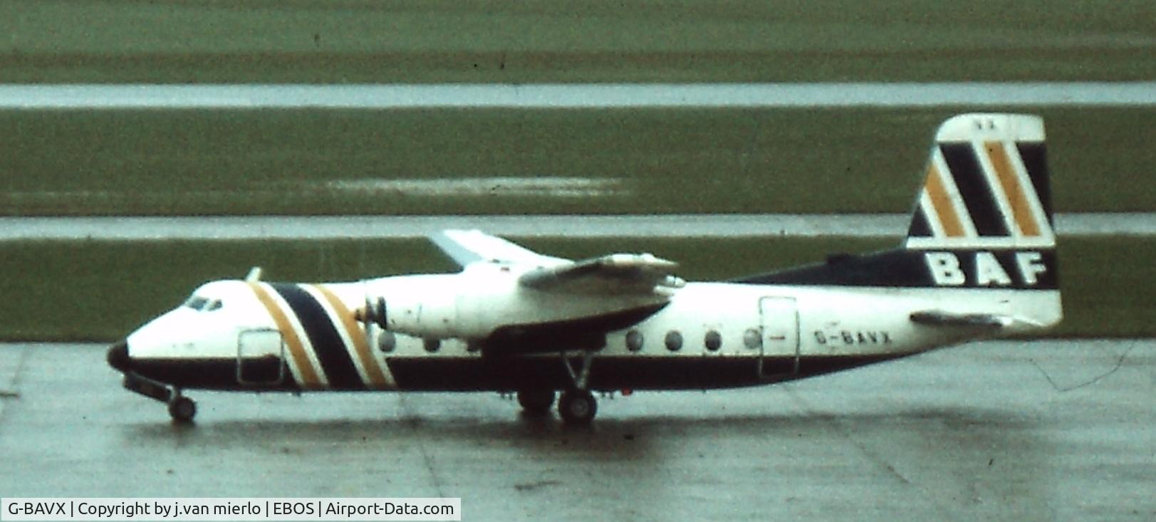 G-BAVX, 1967 Handley Page HPR-7 Herald 214 C/N 194, Pre-digital quality first pictures Ostend '70s