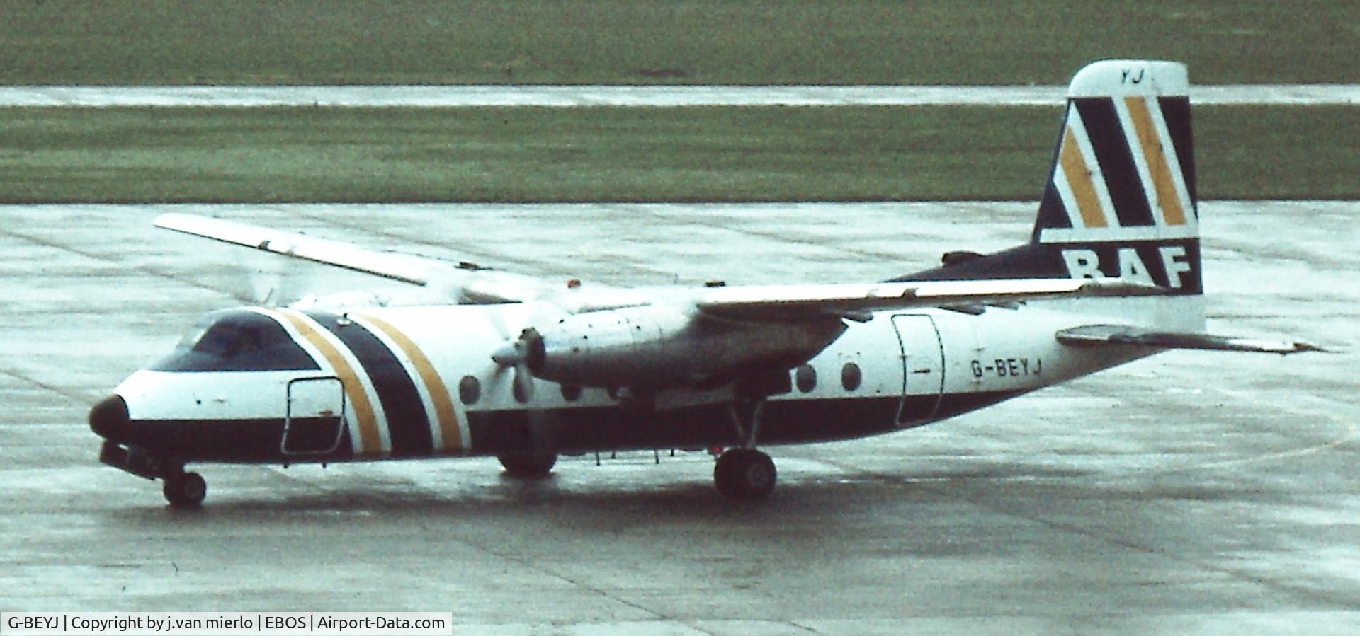 G-BEYJ, 1964 Handley Page HPR-7 Herald 401 C/N 182, Pre-digital quality first pictures