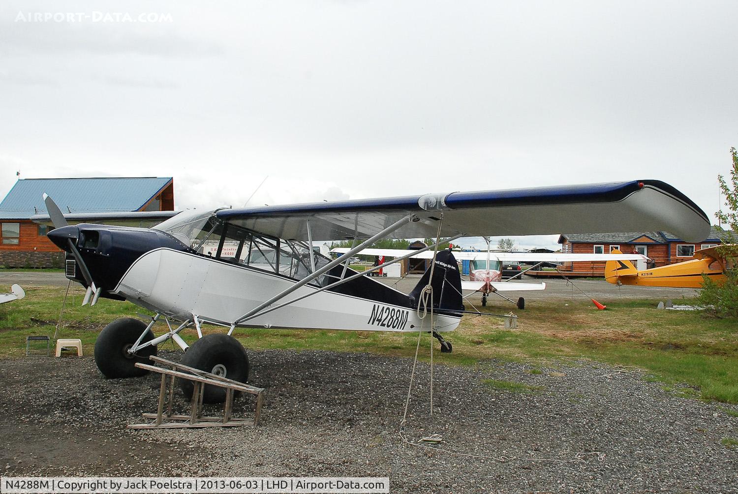 N4288M, 1947 Piper PA-12 Super Cruiser C/N 12-3218, N4288M at Lake Hood seaplane base, AK