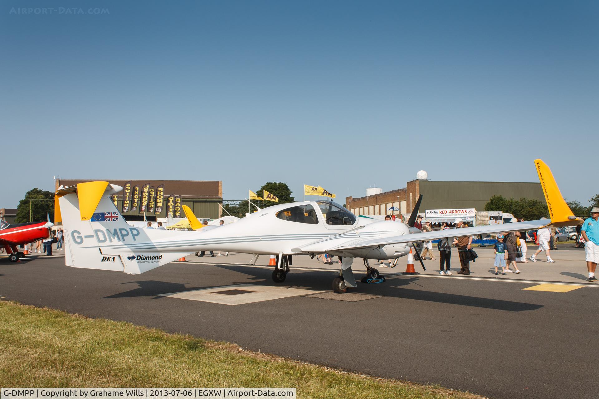 G-DMPP, 2009 Diamond DA-42M-NG Twin Star Twin Star C/N 42.M016, Diamond DA42M-NG Twin Star G-DMPP Diamond Executive Aviation, Waddington 6/7/13