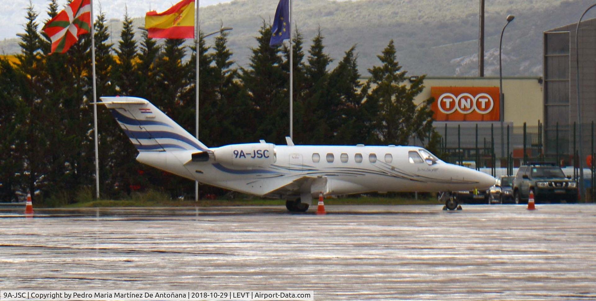 9A-JSC, 2001 Cessna 525A CitationJet CJ2 C/N 525A-0049, Foronda - Vitoria-Gasteiz - Euskadi - España