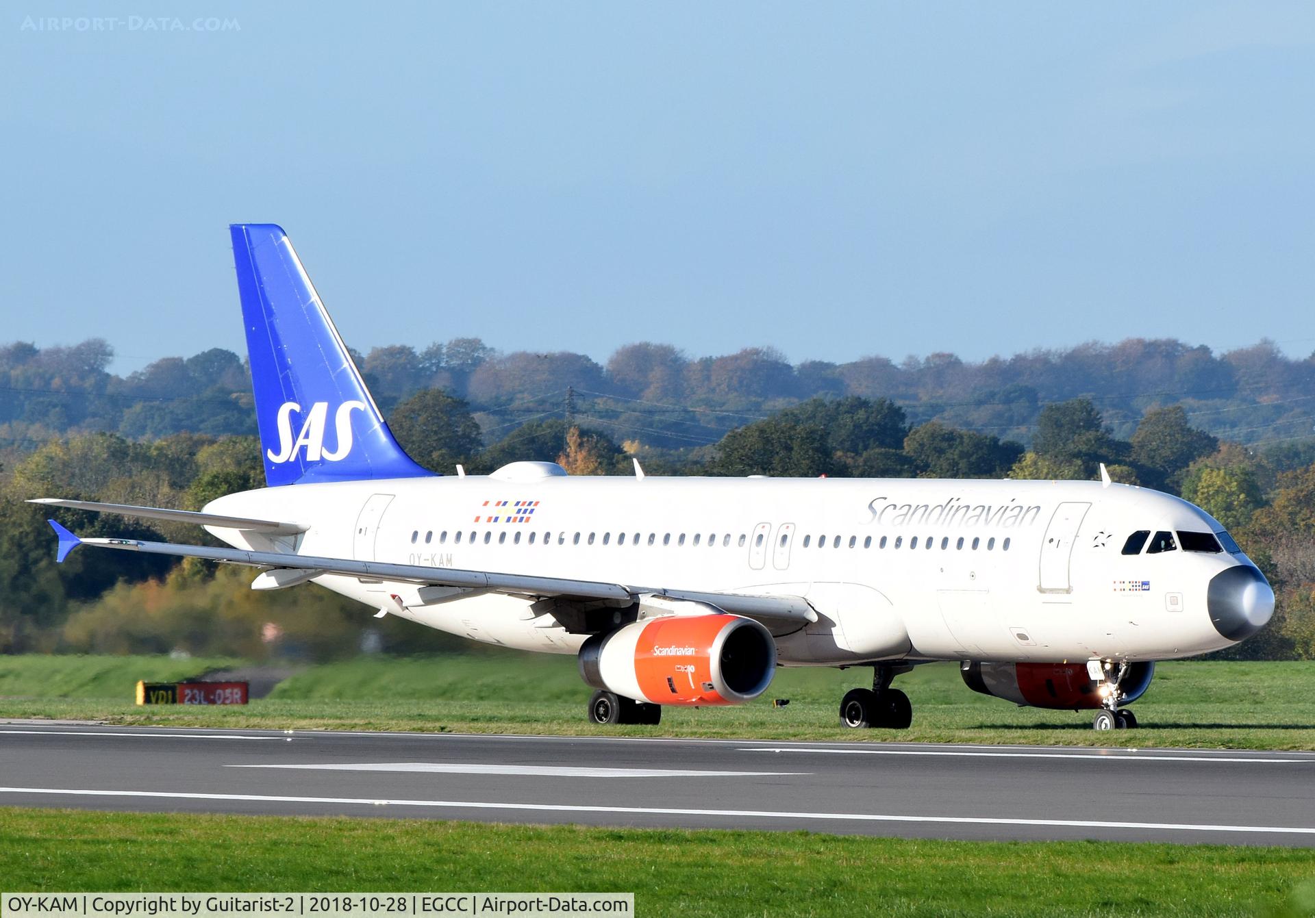 OY-KAM, 2006 Airbus A320-232 C/N 2911, At Manchester
