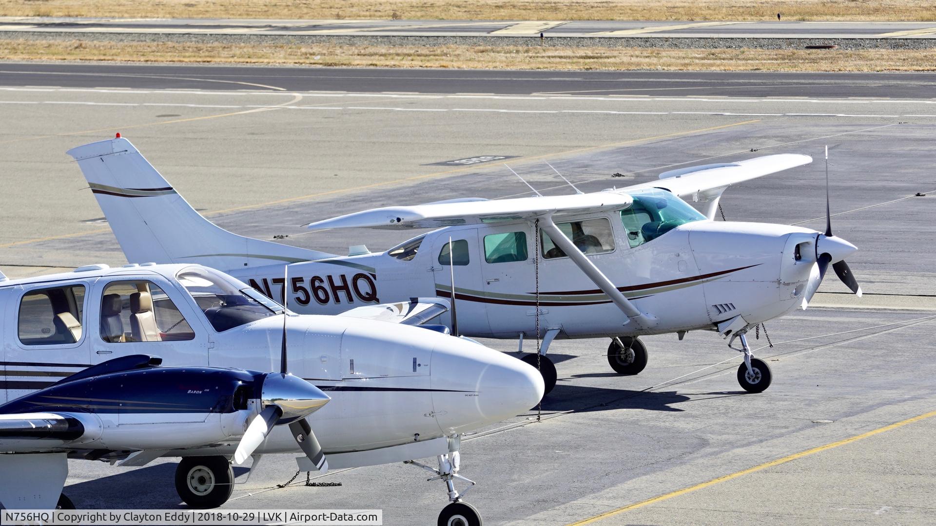 N756HQ, Cessna U206G Stationair C/N U20604107, Livermore Airport California 2018.