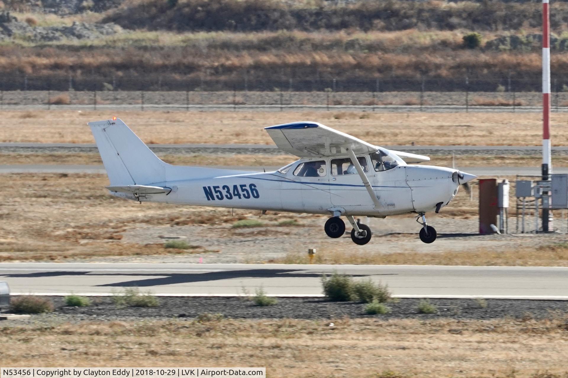 N53456, 1981 Cessna 172P C/N 17274754, Livermore Airport California 2018.