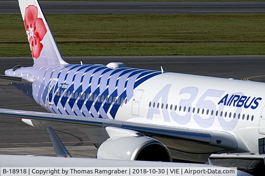 B-18918, 2018 Airbus A350-941 C/N 239, China Airlines Airbus A350-900