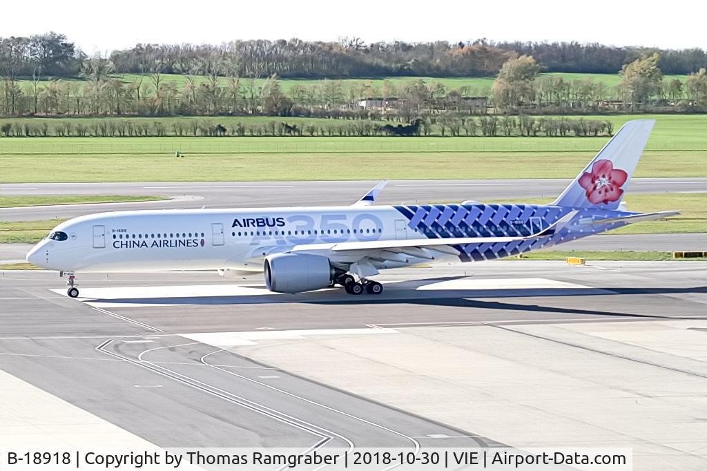 B-18918, 2018 Airbus A350-941 C/N 239, China Airlines Airbus A350-900