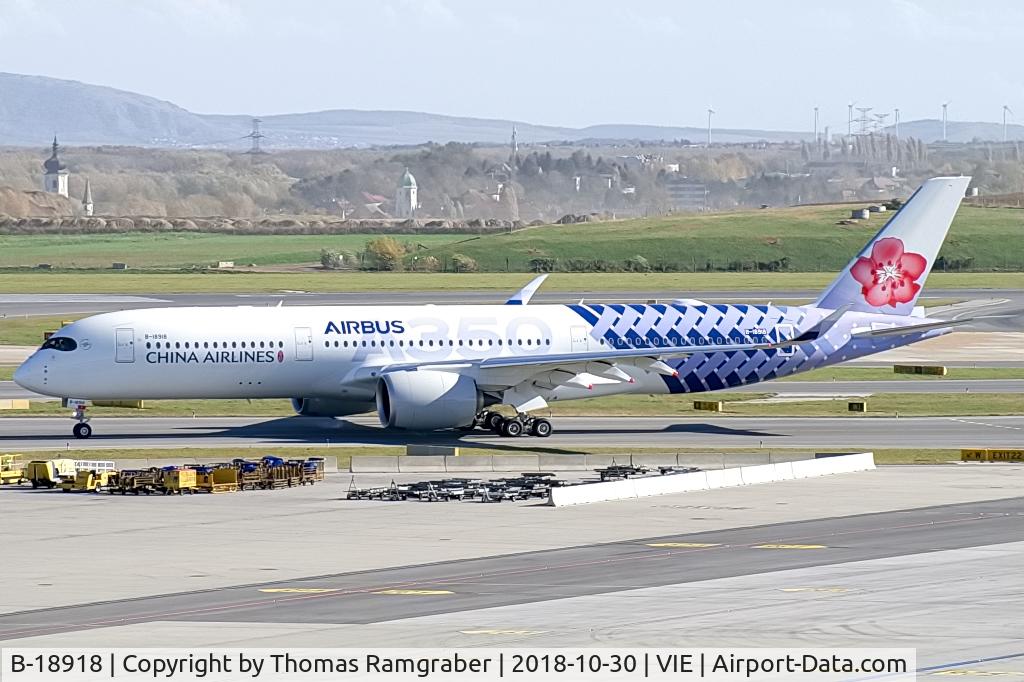 B-18918, 2018 Airbus A350-941 C/N 239, China Airlines Airbus A350-900