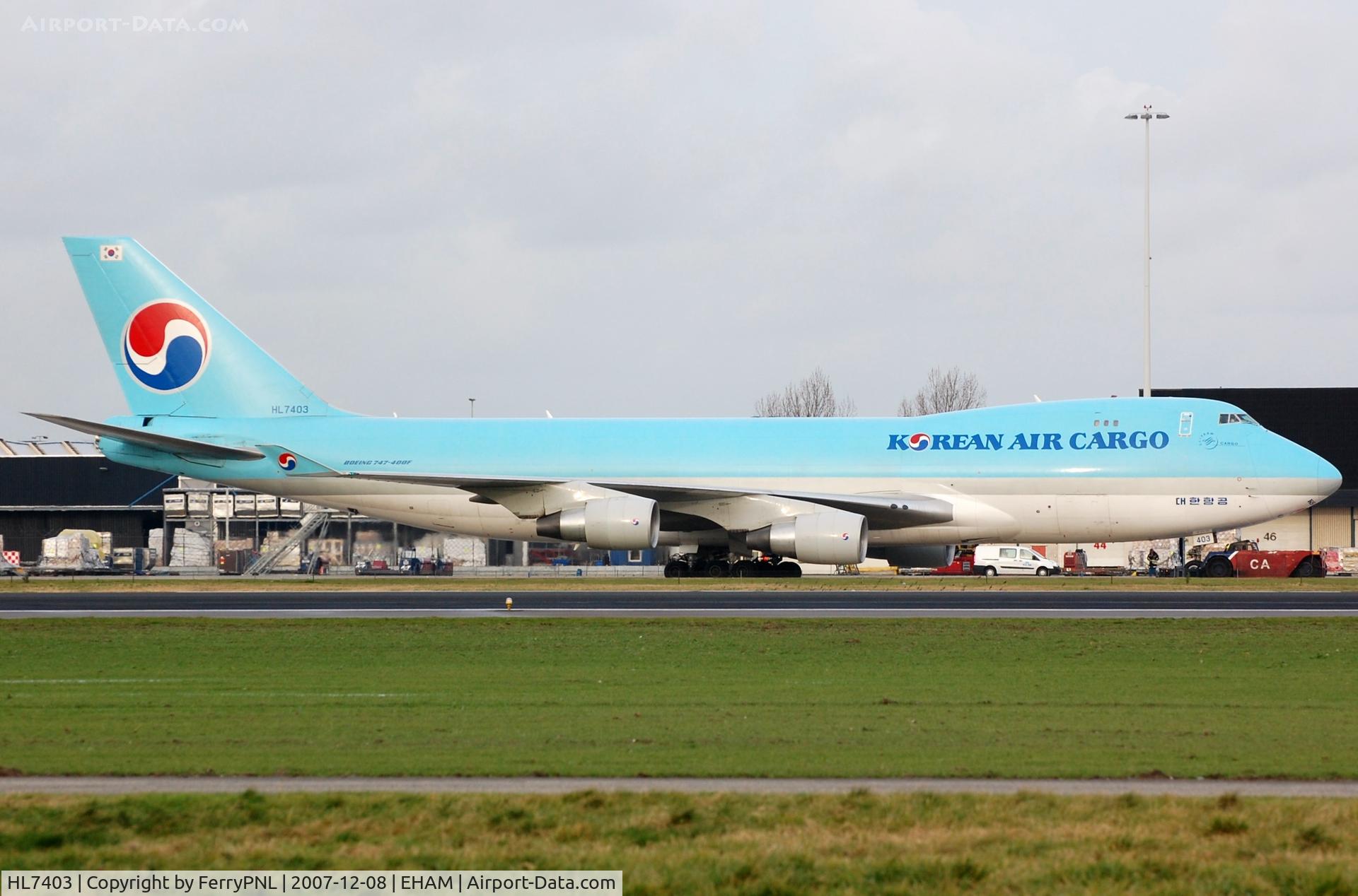 HL7403, 1998 Boeing 747-4B5F/SCD C/N 26408, Korean B744 freighter