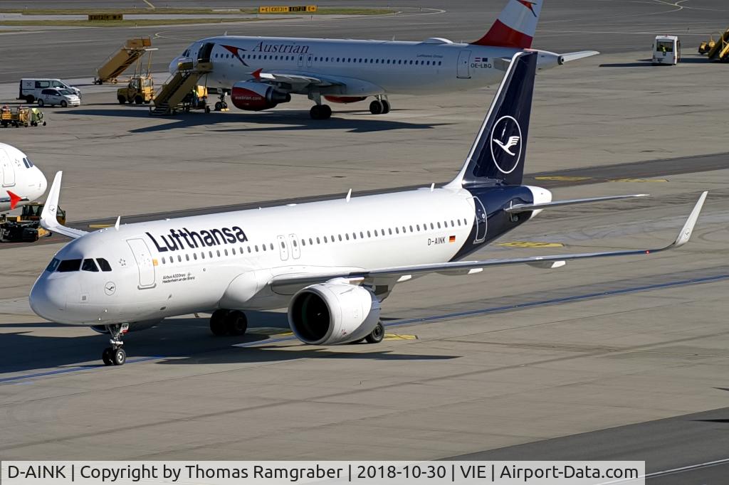 D-AINK, 2018 Airbus A320-271NEO C/N 8249, Lufthansa Airbus A320N
