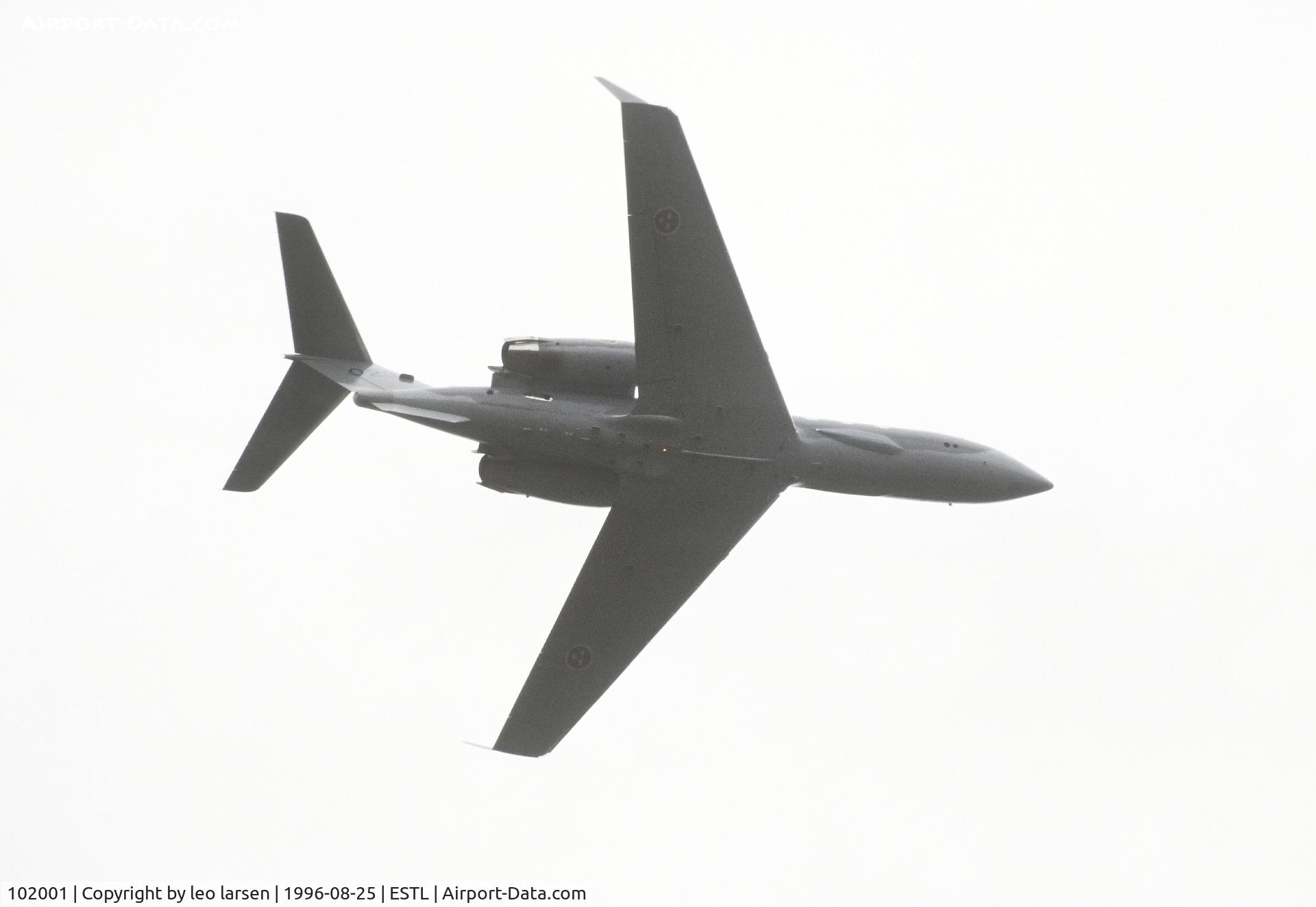 102001, 1987 Gulfstream Aerospace G-IV (Tp102C) C/N 1014, Ljungbyhed F.5 25.8.1996