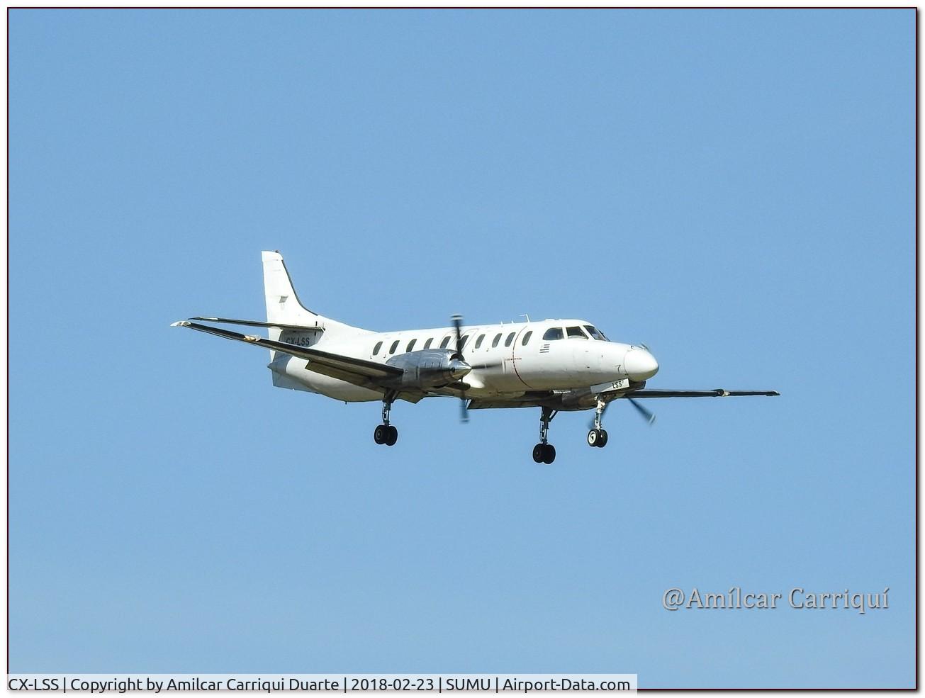 CX-LSS, 1988 Fairchild SA-227AC Metro III C/N AC-720, Landing in SUMU