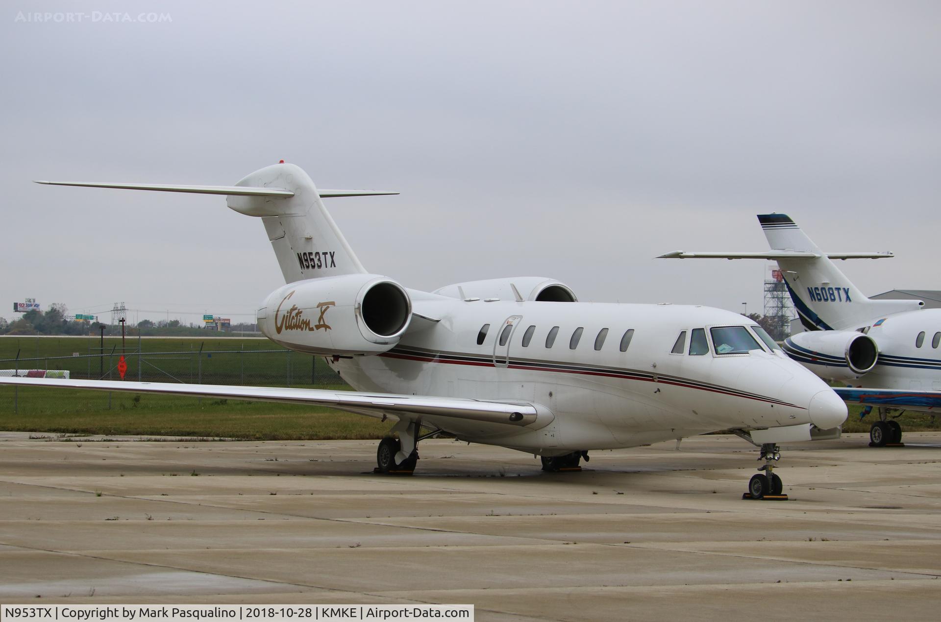N953TX, 2001 Cessna 750 Citation X Citation X C/N 750-0153, Cessna 750