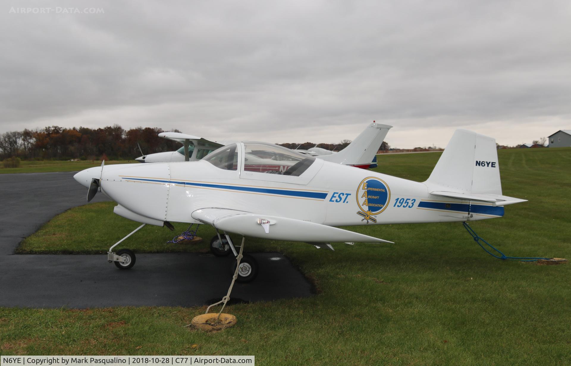 N6YE, 1997 Vans RV-6A C/N 2557, Vans RV-6A