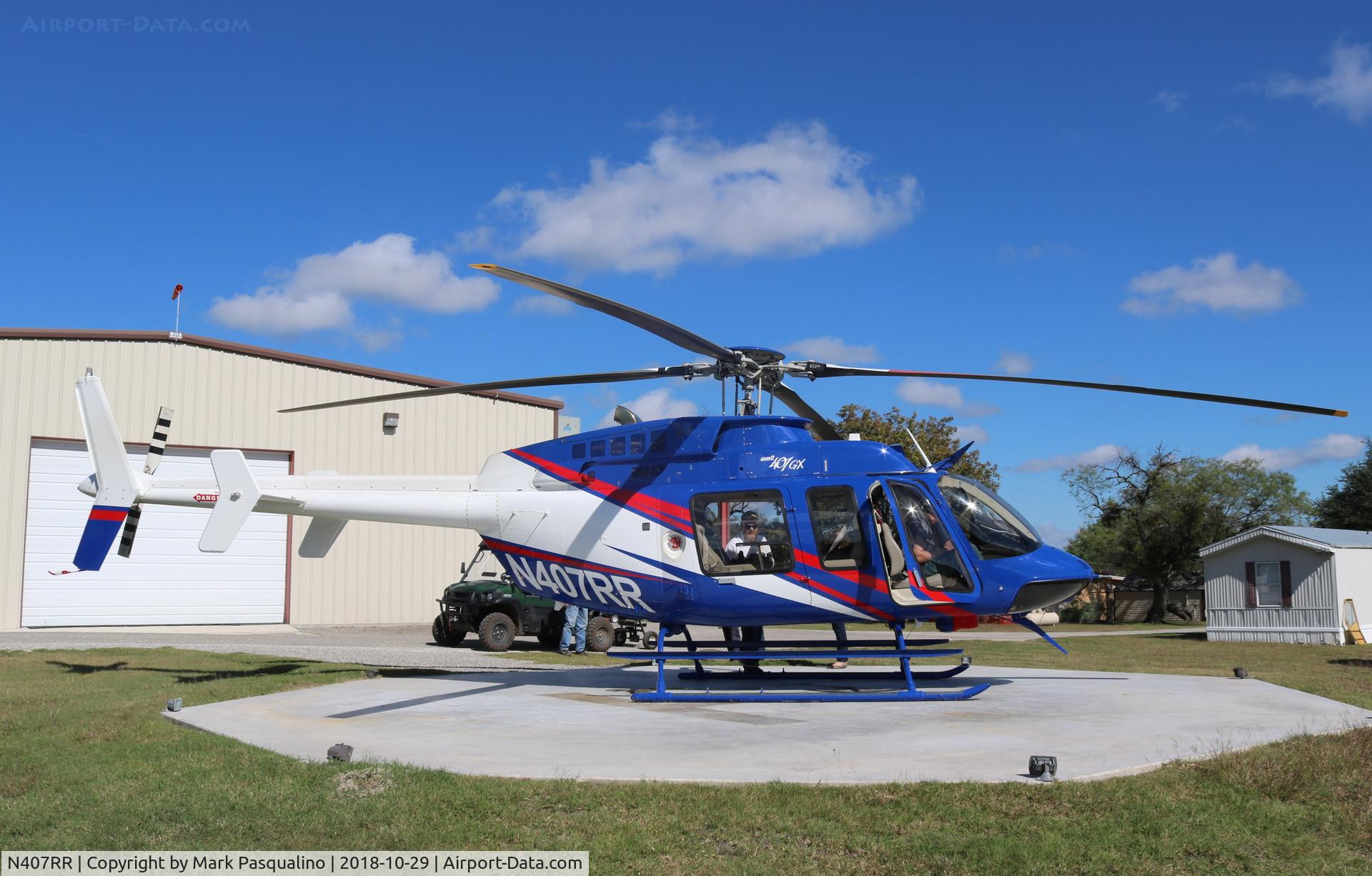 N407RR, 2012 Bell 407GX C/N 54332, Bell 407 GX