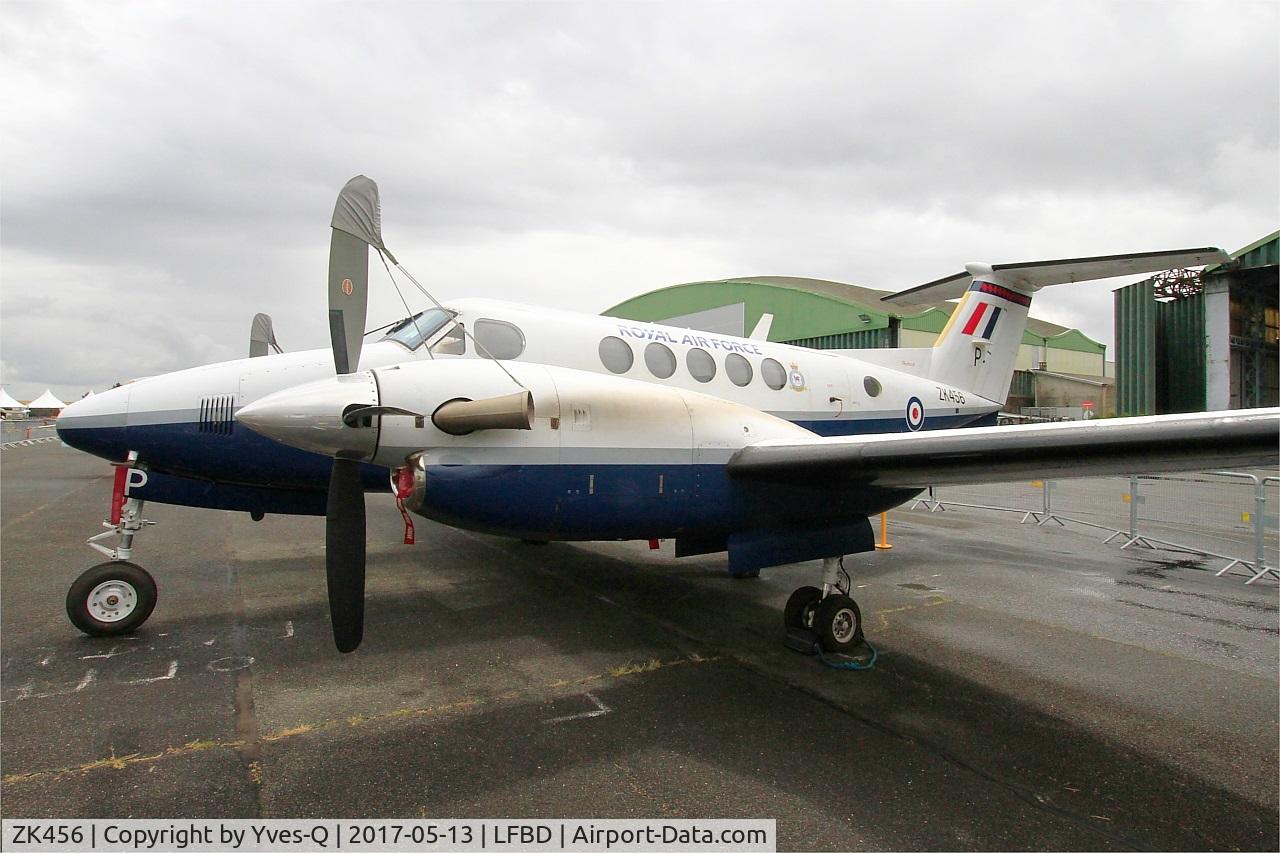 ZK456, 2003 Raytheon B200 King Air C/N BB-1837, Royal Air Force Raytheon B200 King Air, Static display, Bordeaux-Mérignac Air Base 106 (LFBD-BOD) Open day 2017